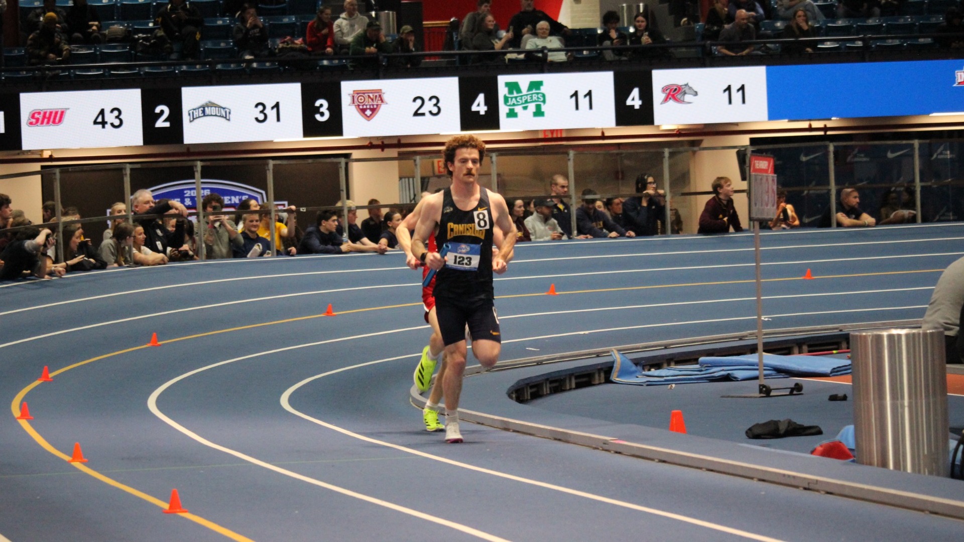 Brody Jones competes in the 2026 MAAC Indoor Championships - 2/21/26