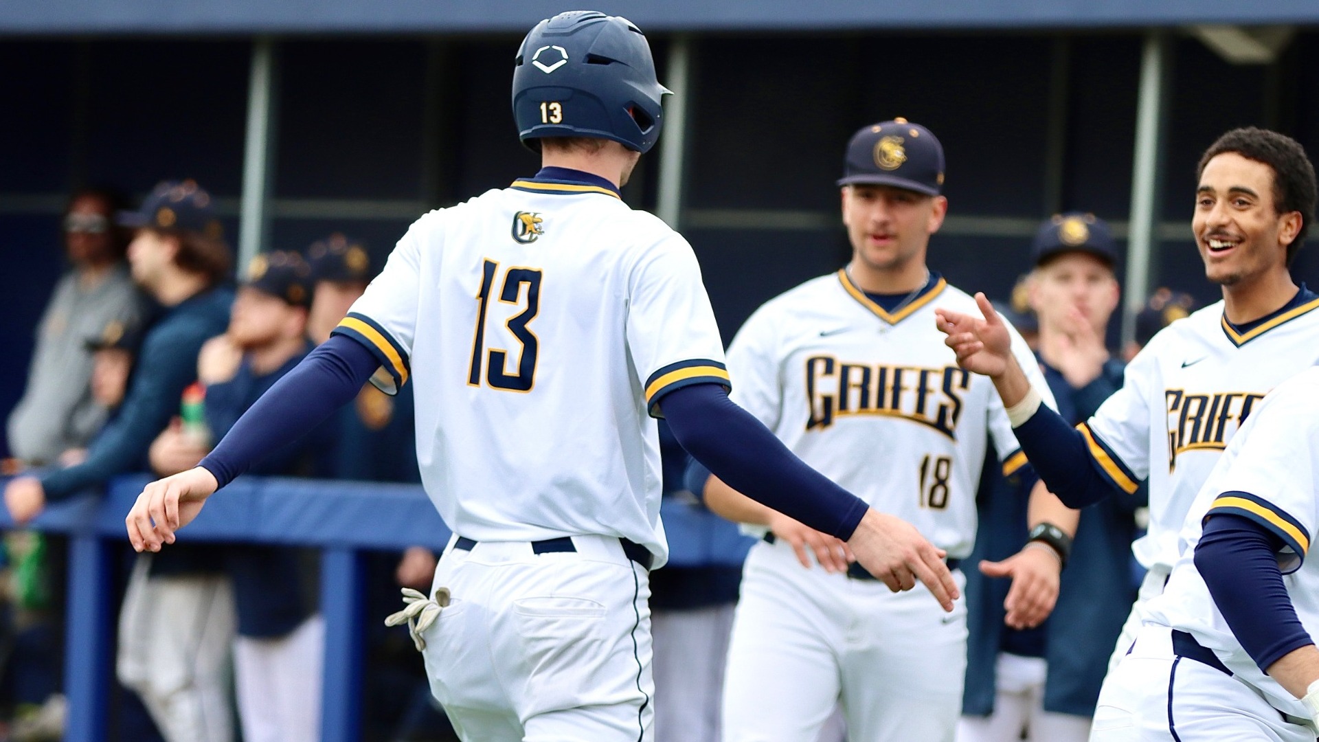 Rocco Panepinto celebrates his home run against Merrimack - March 21, 2026
