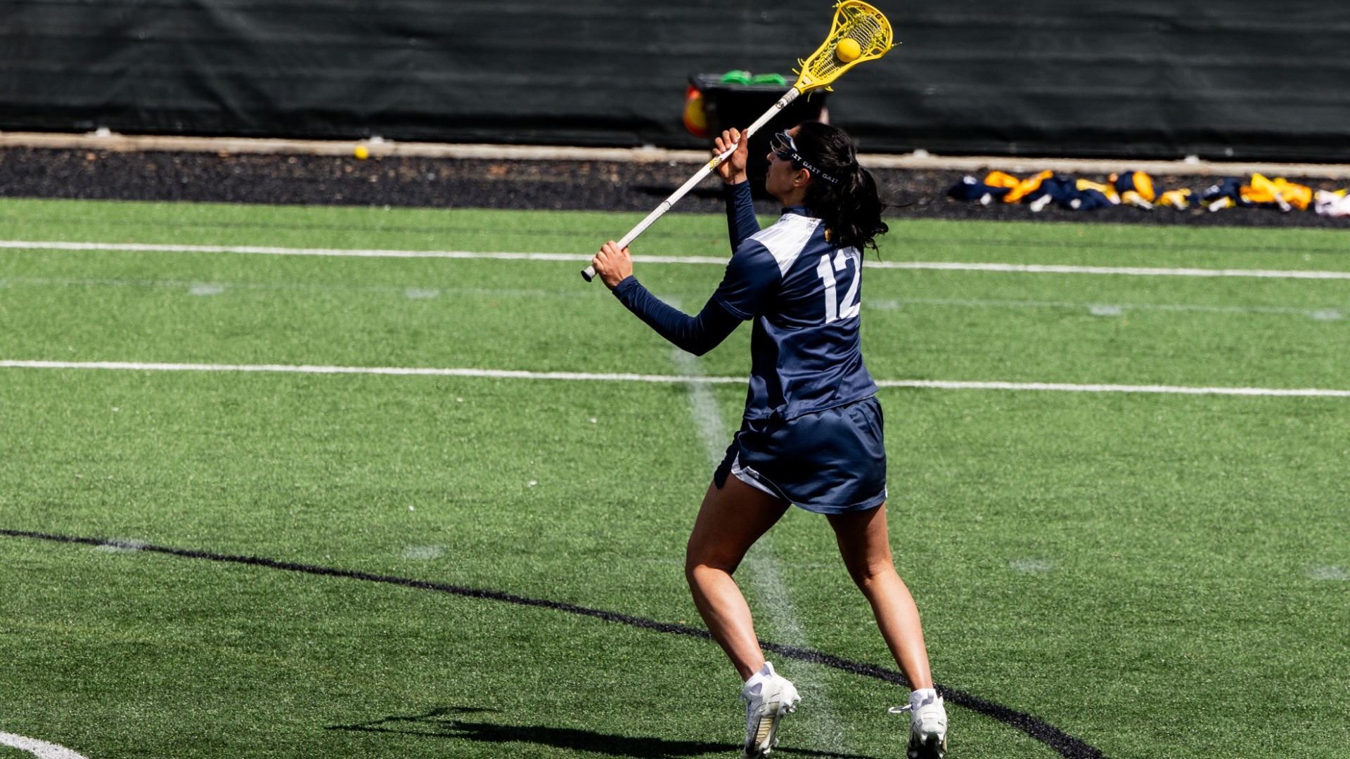 Ashlyn Dhandwar catches at ball at Fairfield on Saturday, March 29th 2026.