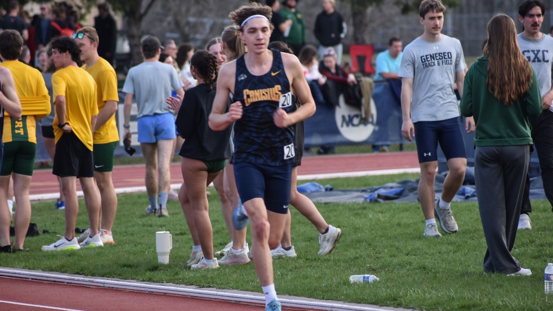 Joe Pivarunas competes in the Geneseo Early Season Invite - April 4, 2026