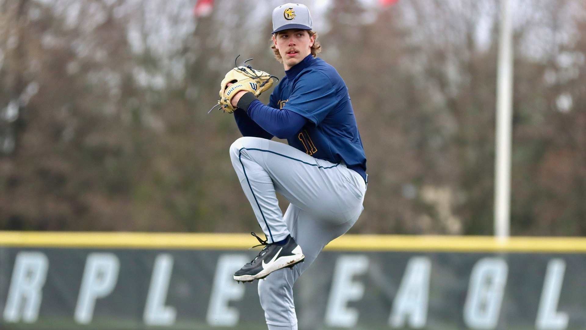Sam Staerker on the mound at Niagara - April 11, 2026