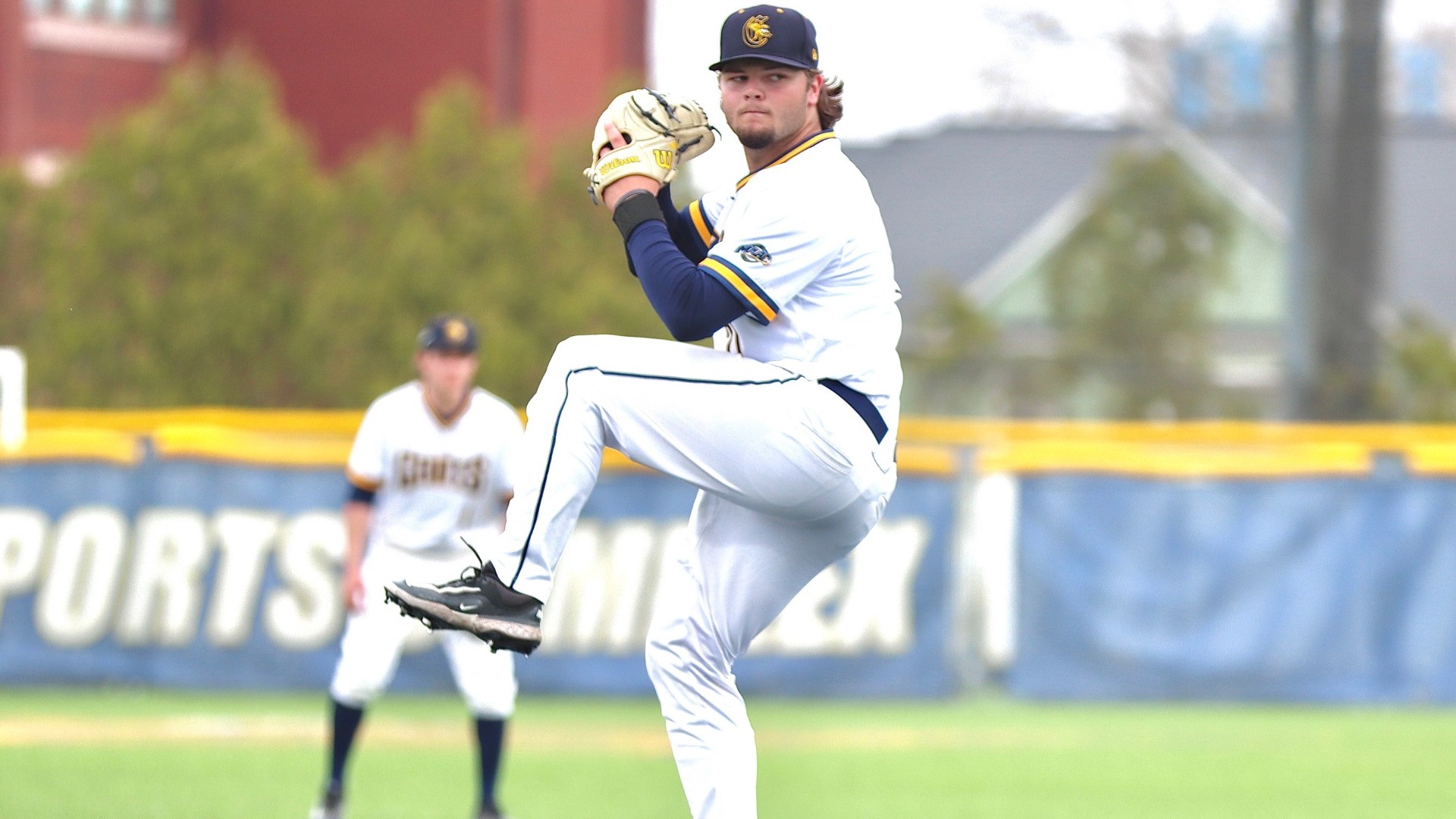 Trent Rudge on the mound vs Bowling Green - April 15, 2026
