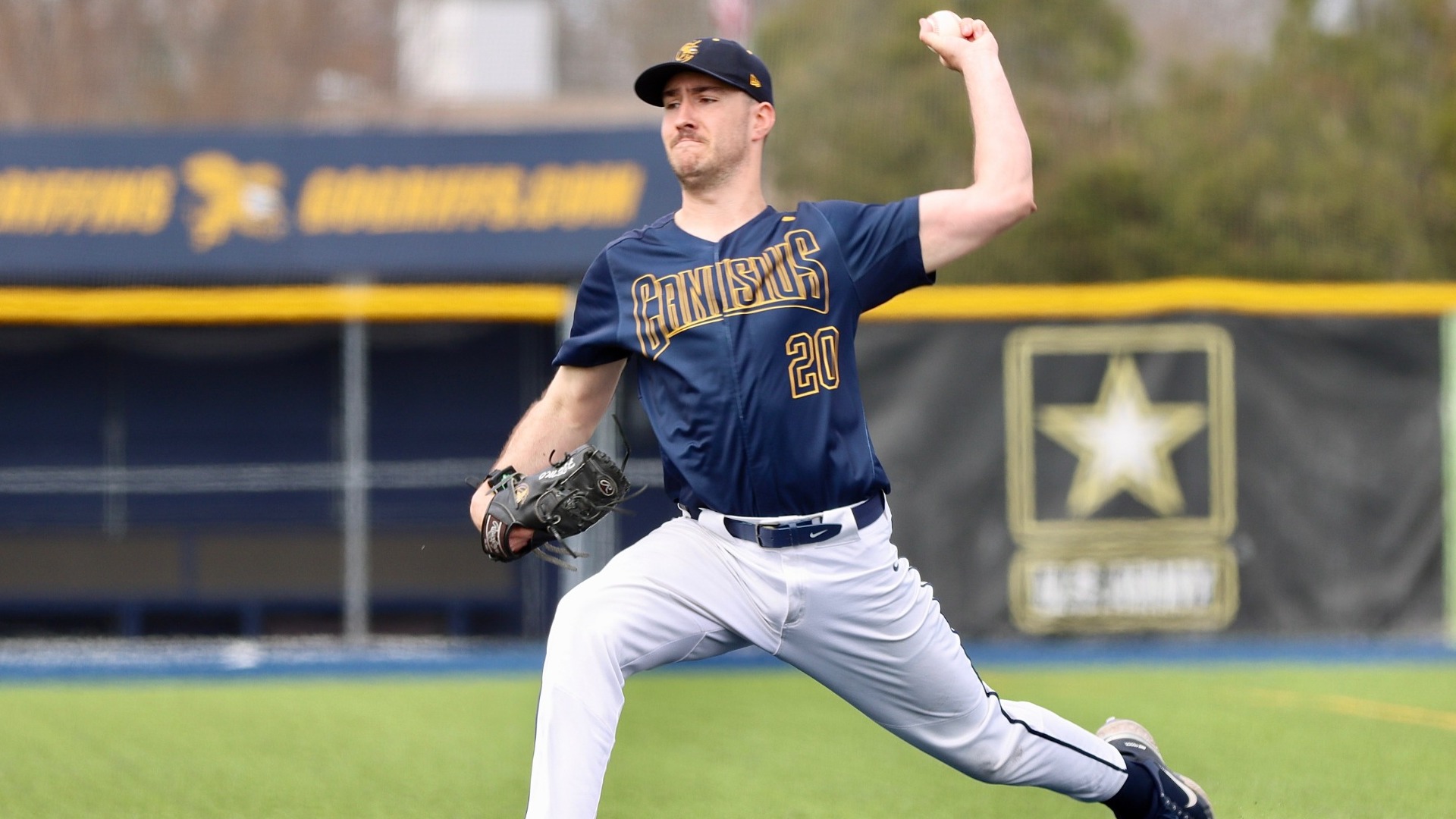 Felix Morin tosses a pitch vs. Quinnipiac - April 17, 2026