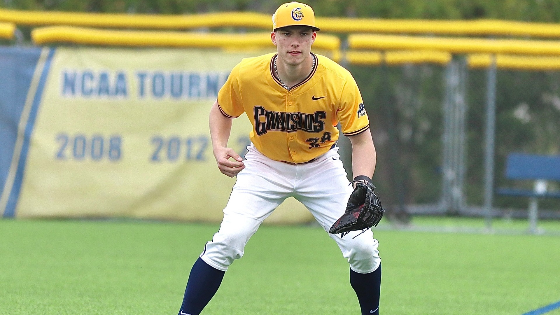Michael Kelly in the field against Baldwin Wallace - April 26, 2026