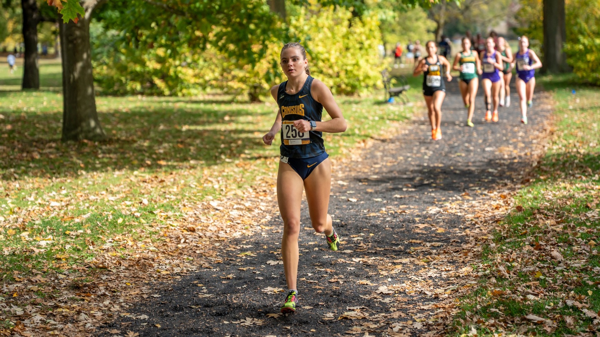 Charlotte Keenan competes in the Alumni Classic - Oct, 18, 2025
