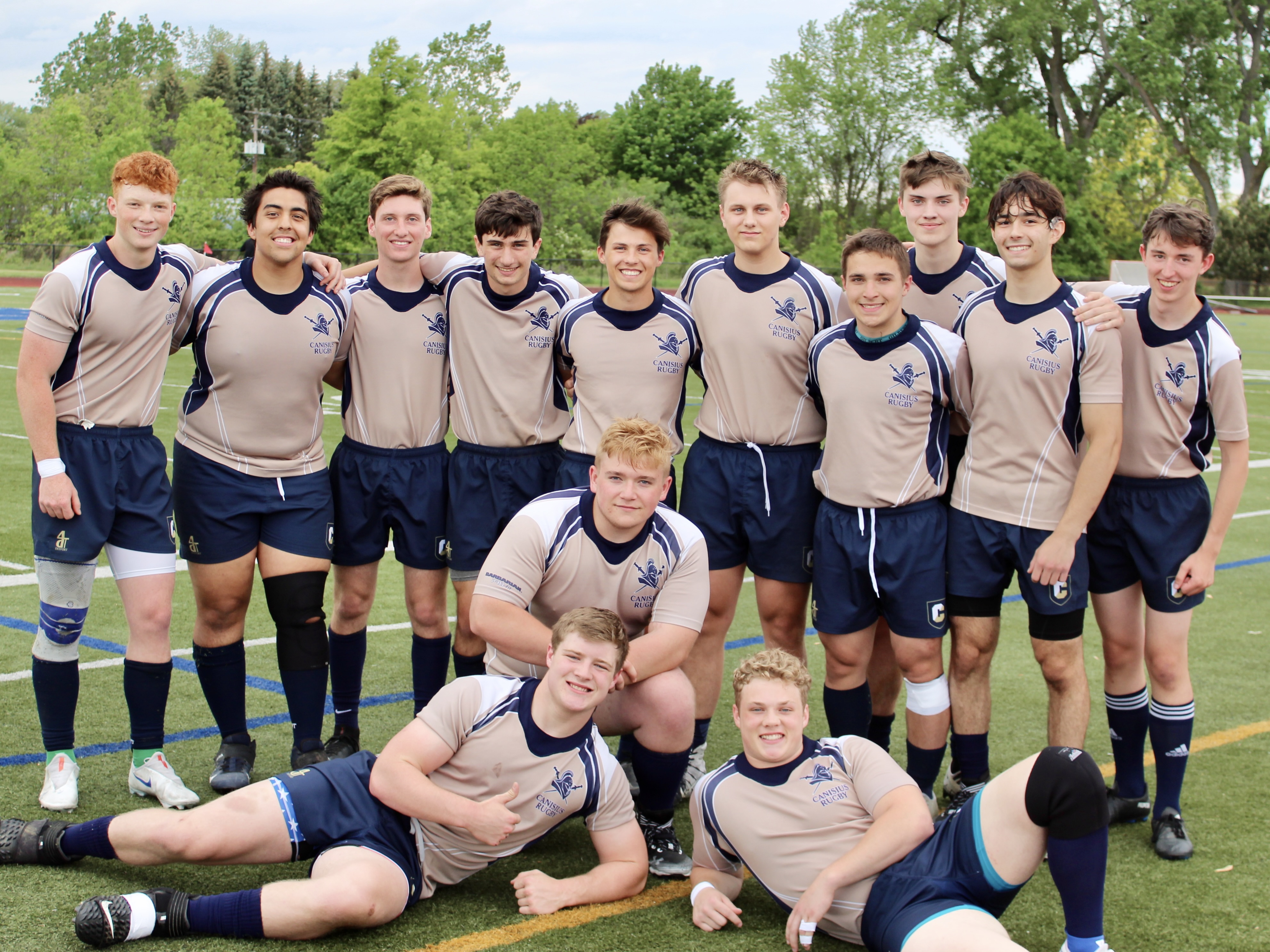 Rugby completed an undefeated season with a Senior Night win over Grand Island. 