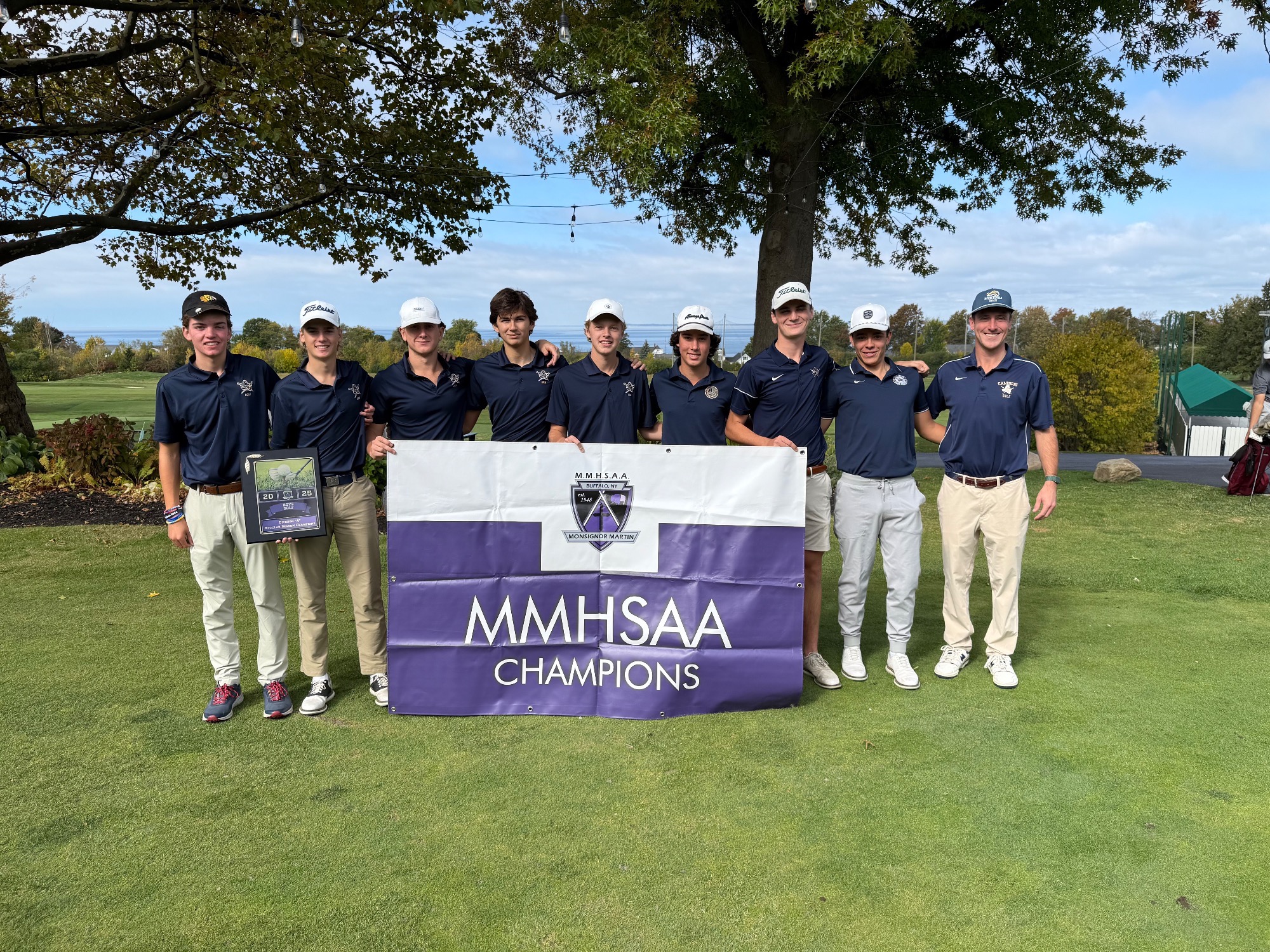 Golf Regular Season Champs