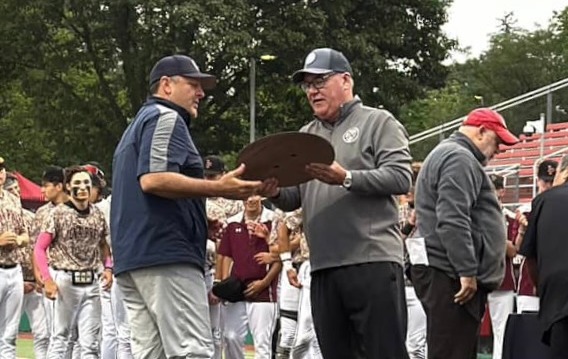 CHS accepts finalist plaque