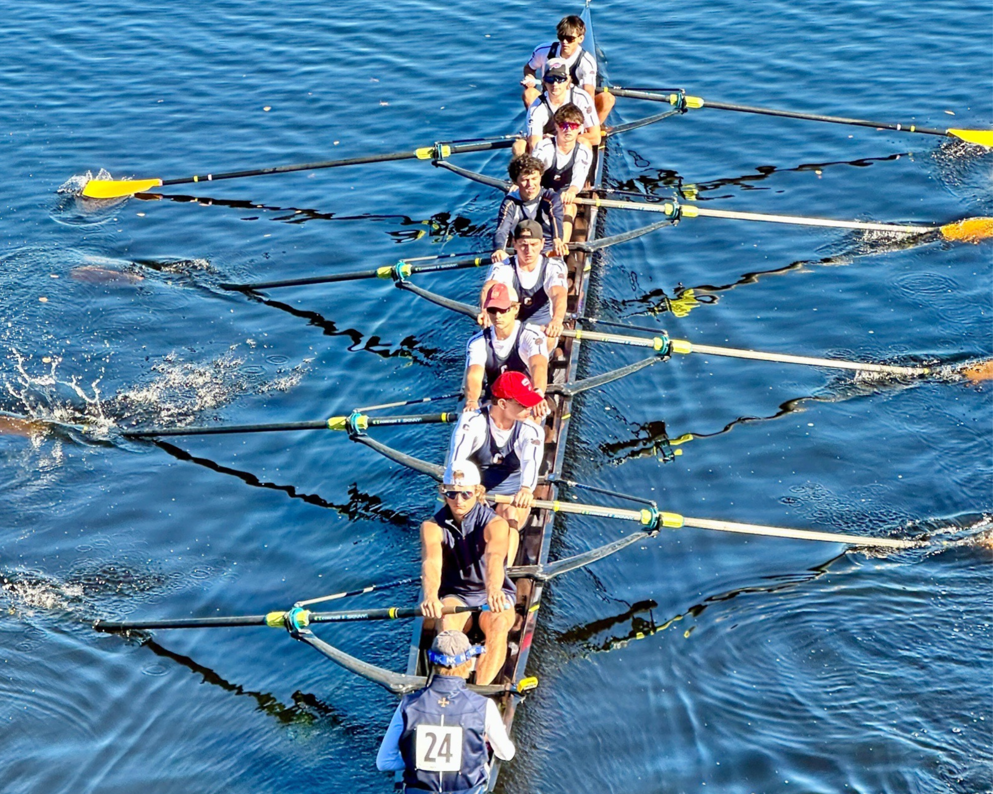 chs rowing youth eight at Head of the Charles 