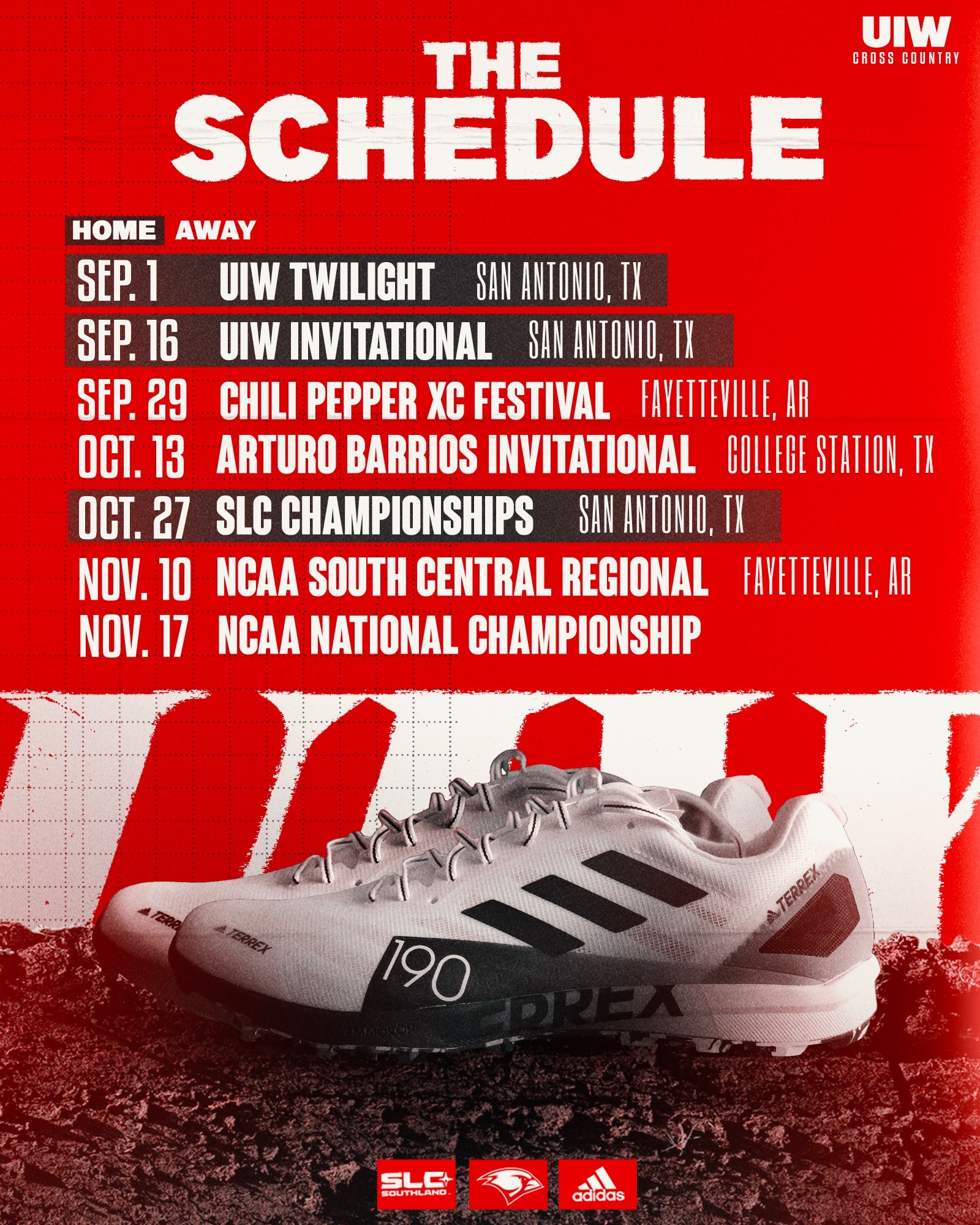 Cross Country Announces 2023 Schedule University of the Incarnate