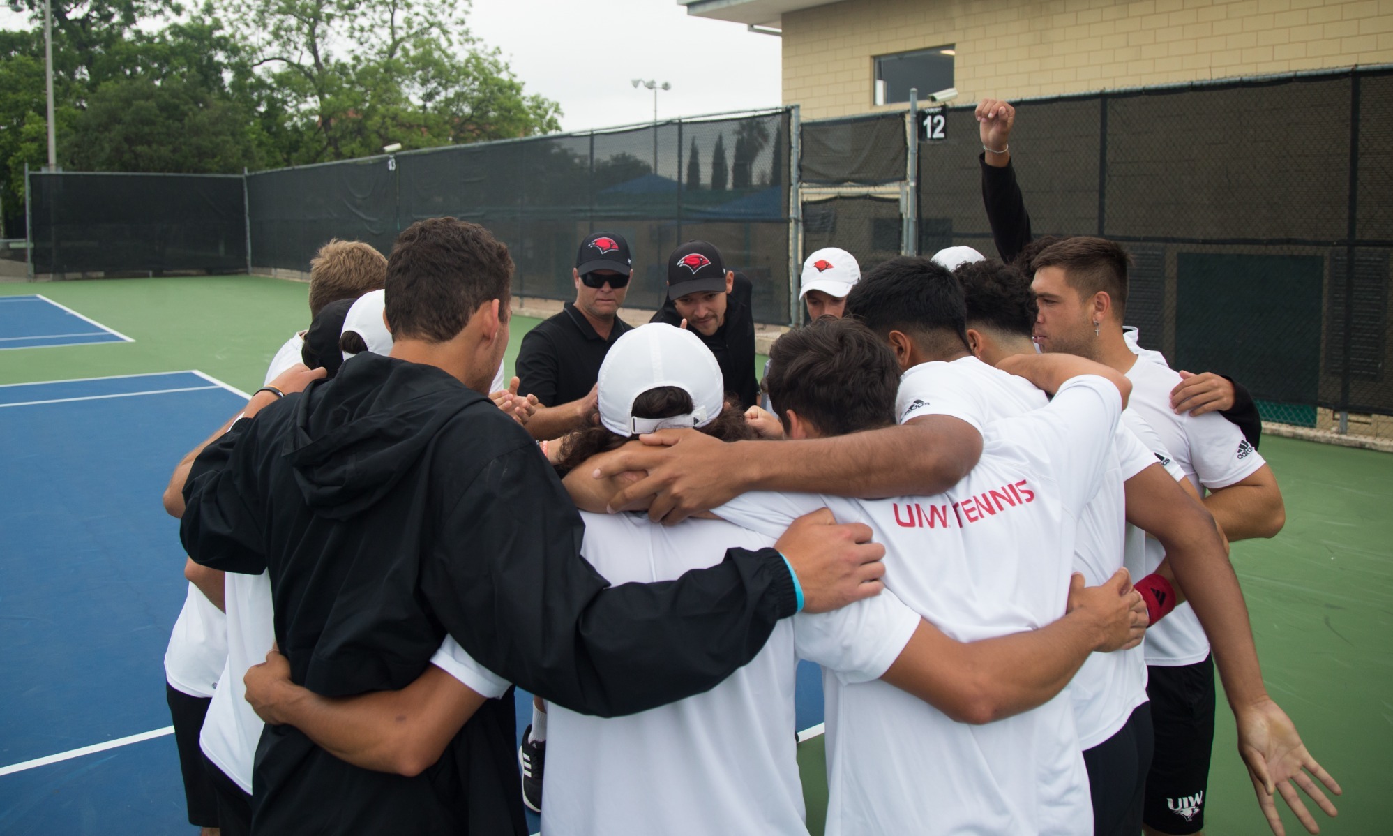 Men's Tennis Huddle