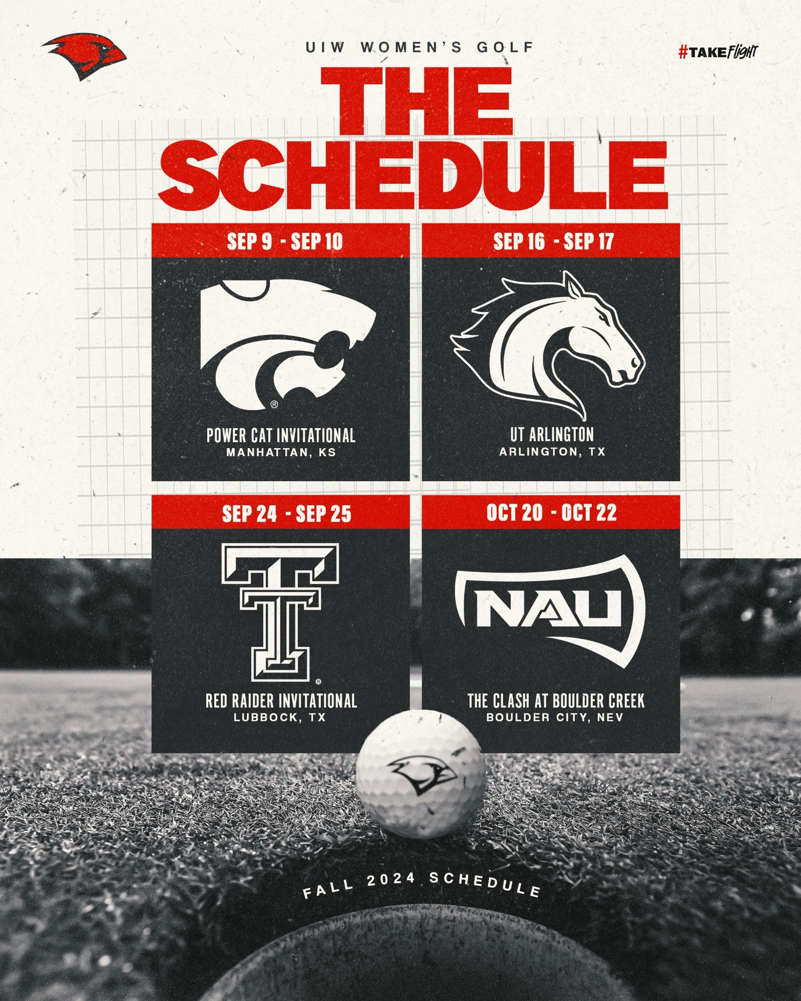 WGolf Schedule