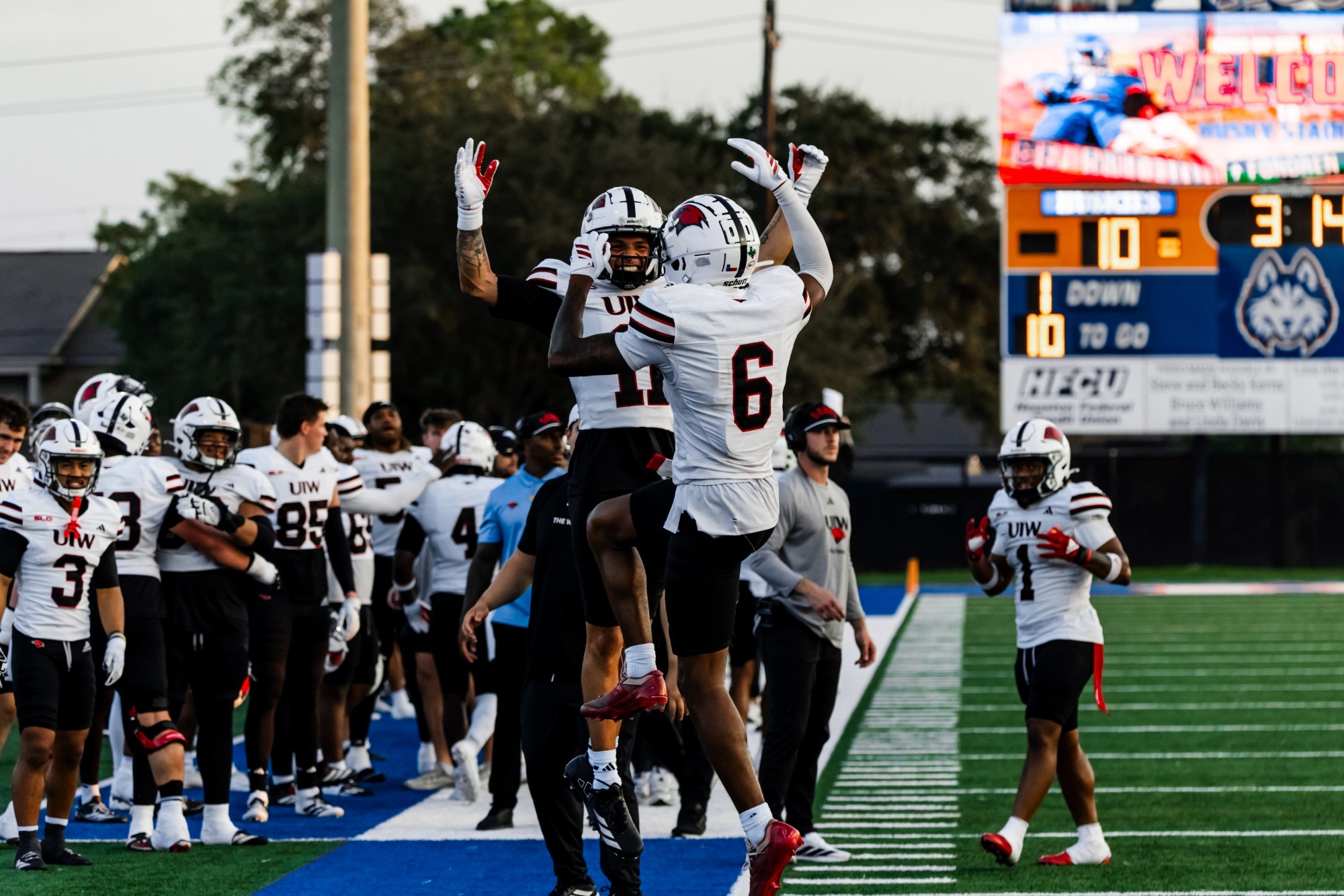 football celebration