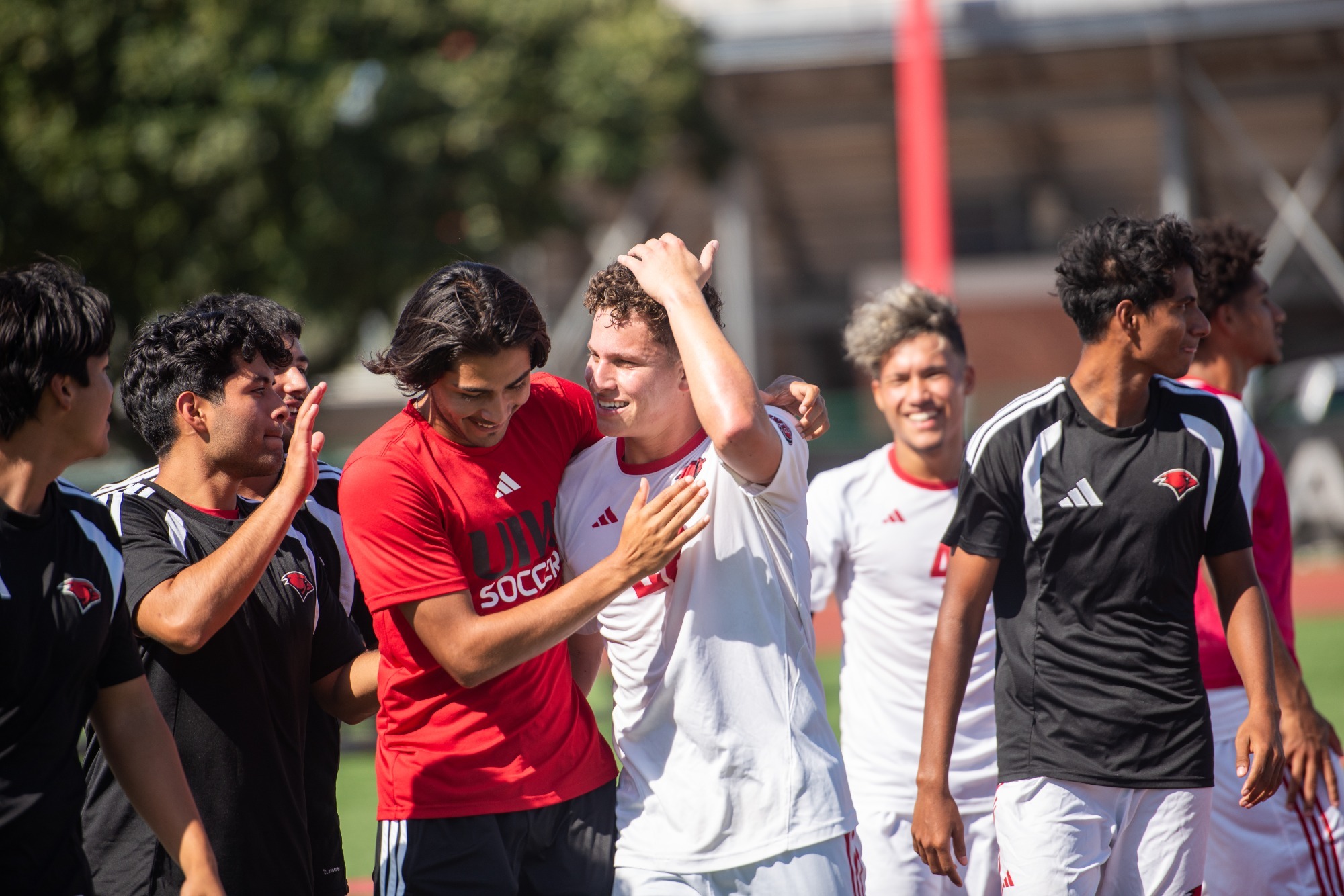 Robles celebrates after win at USI