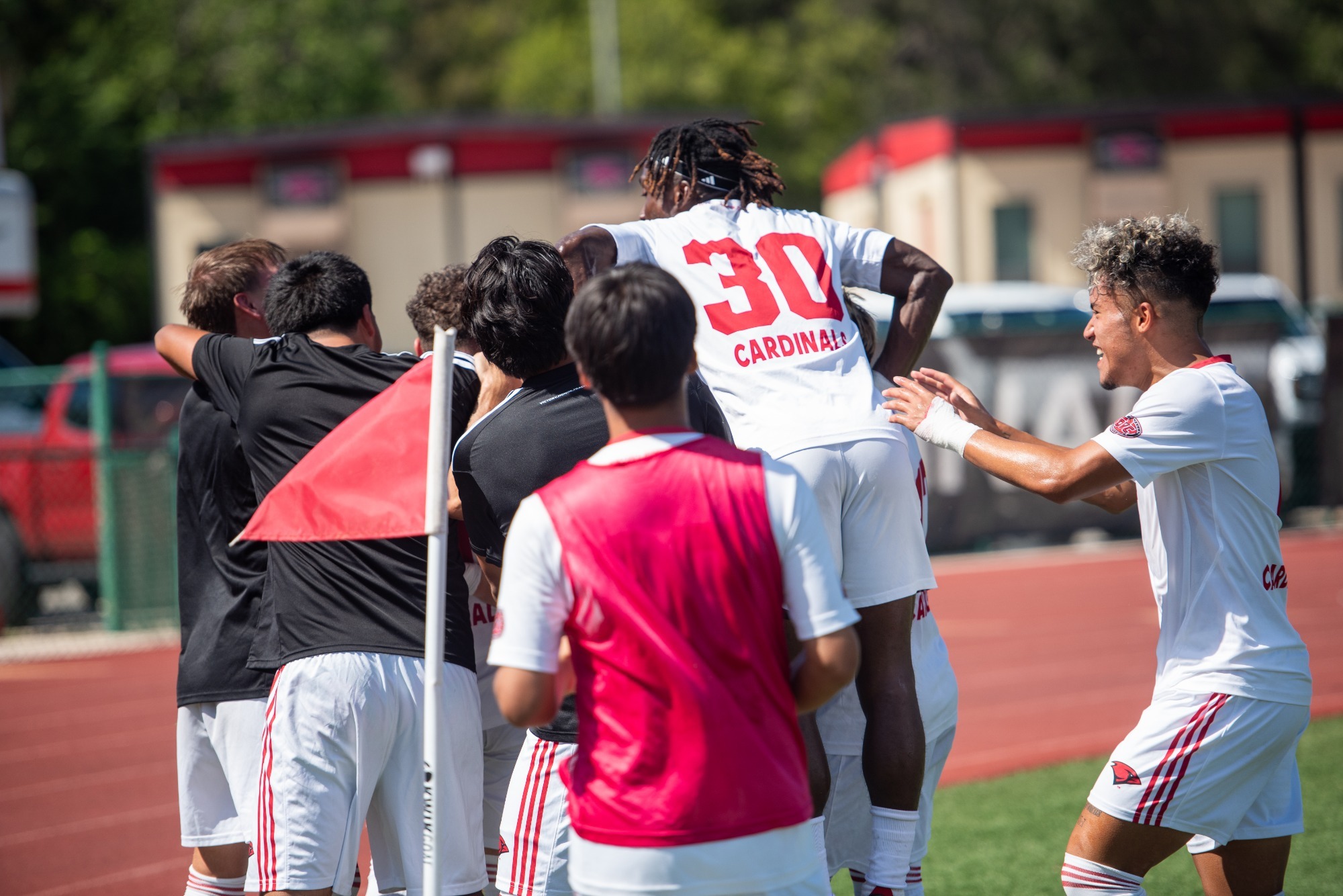 Men's Soccer rallies at home