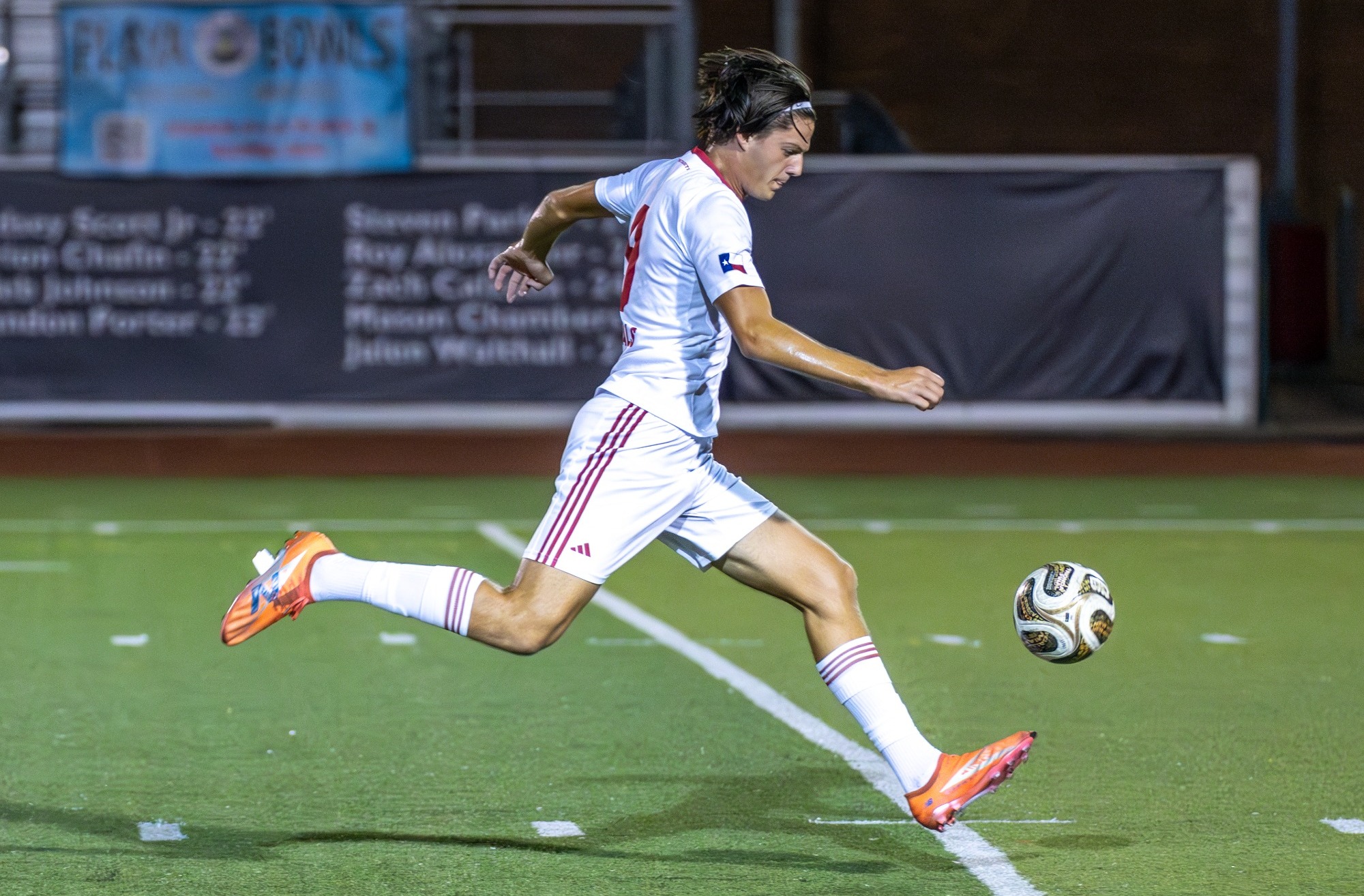 Knox Hicks plays against UTRGV
