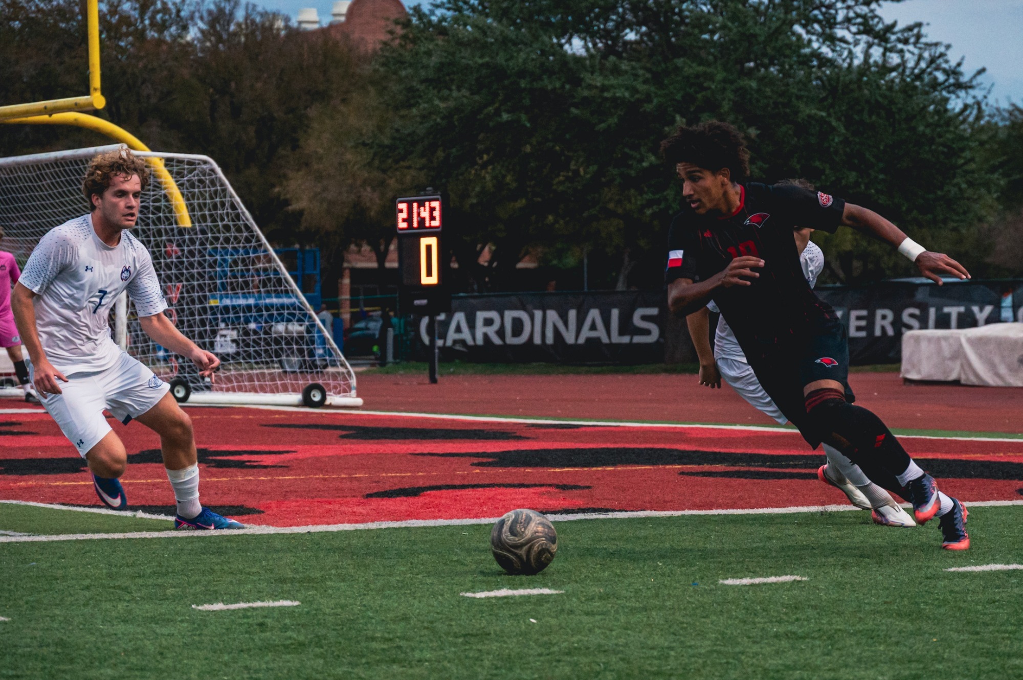 Men's Soccer plays HCU