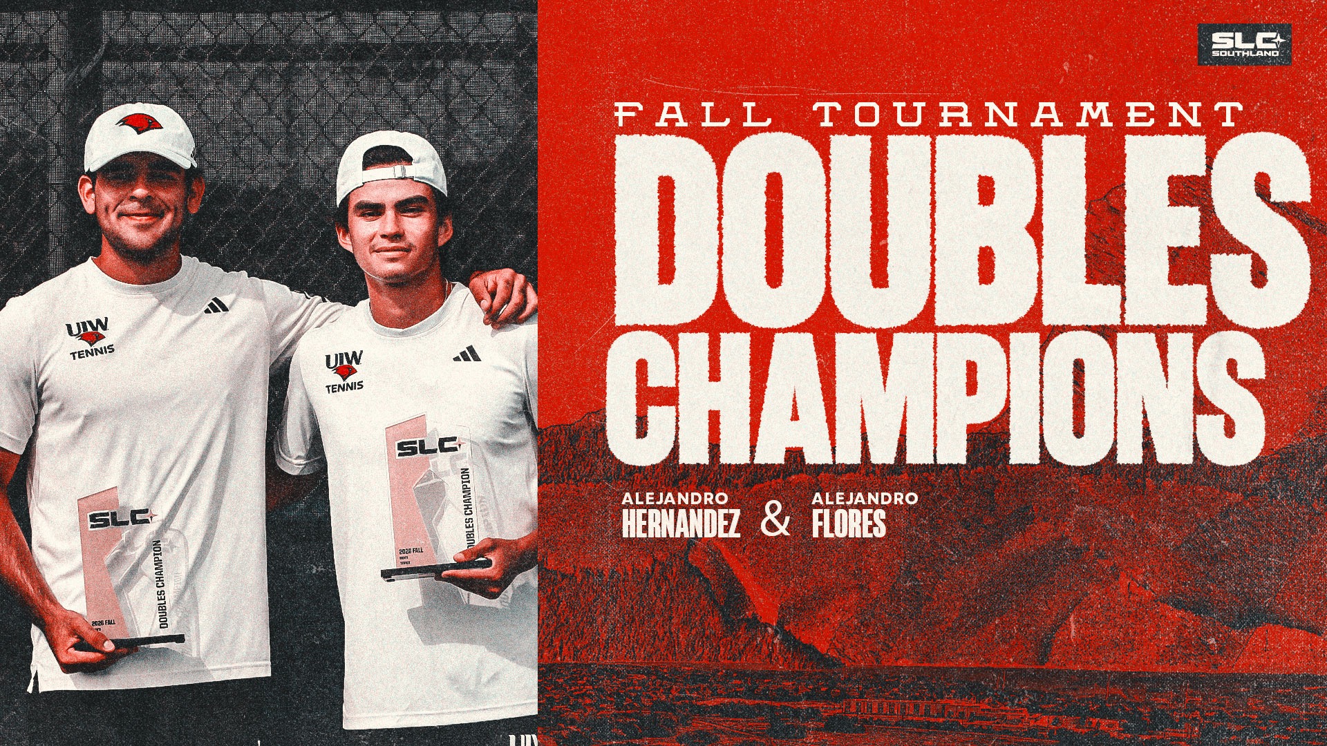 Men's tennis doubles championship photo