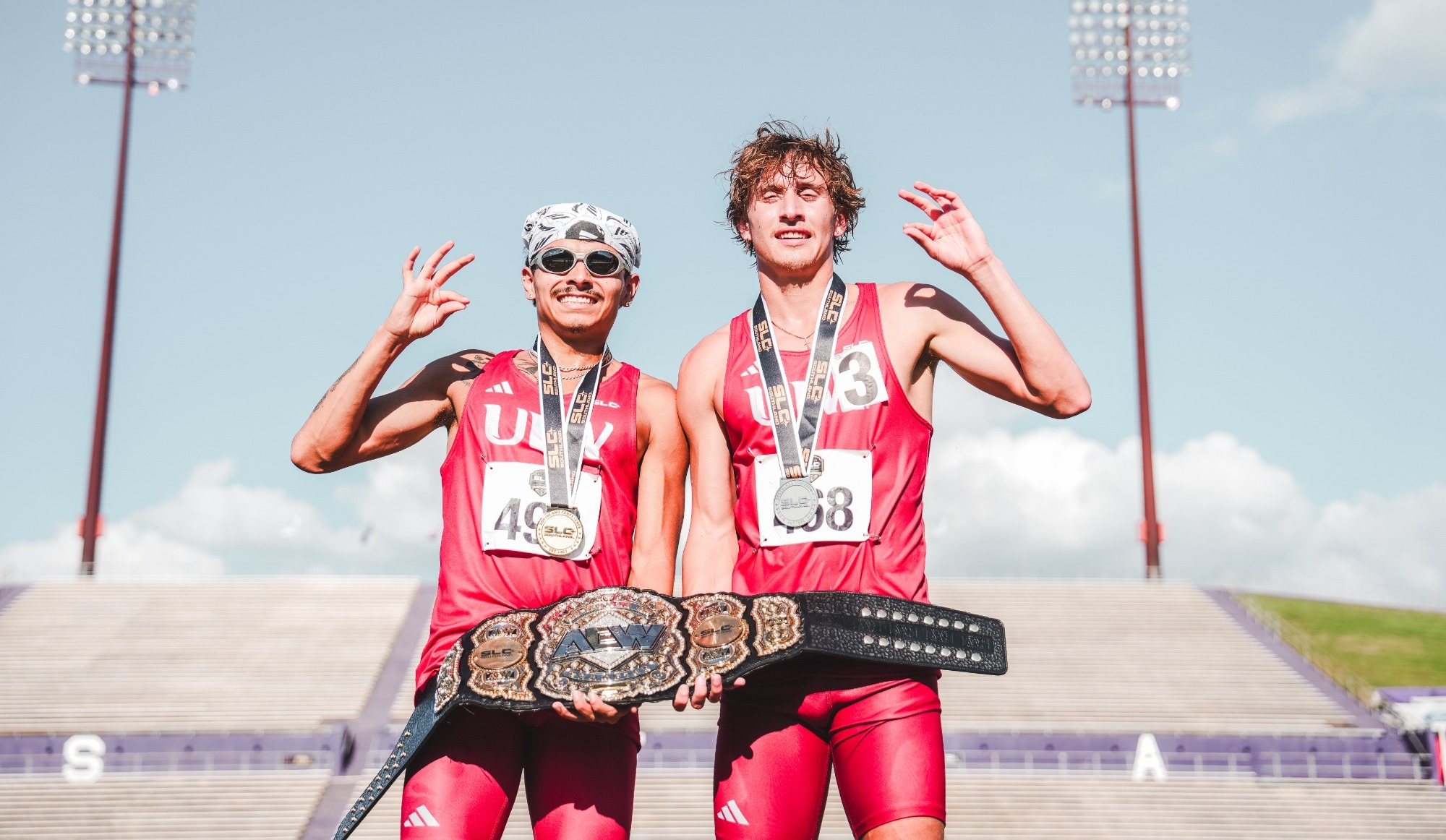 Anthony Zapata & Ethan Malesich SLC Championship Podium