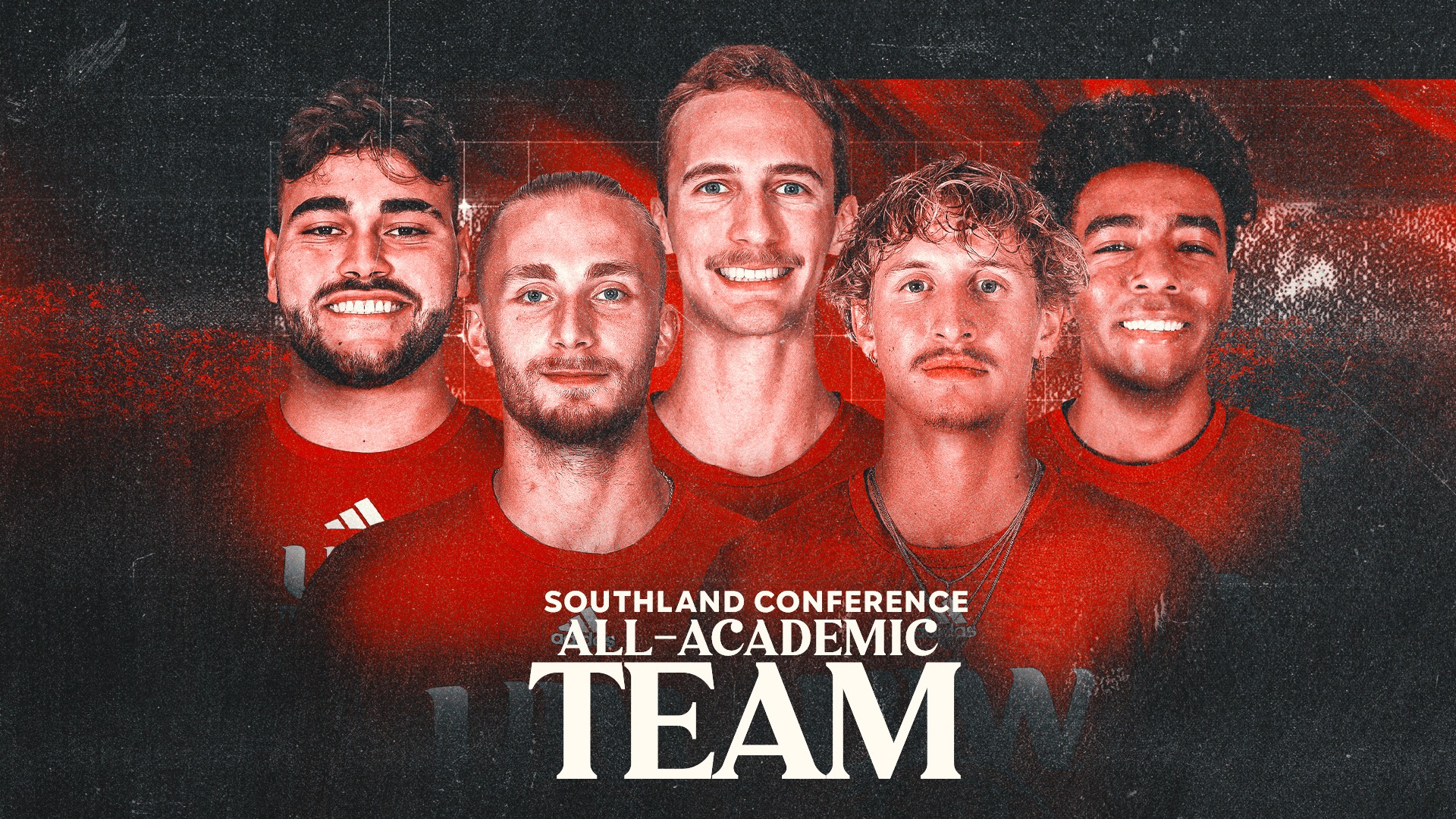 Men's T&F all-academic graphic