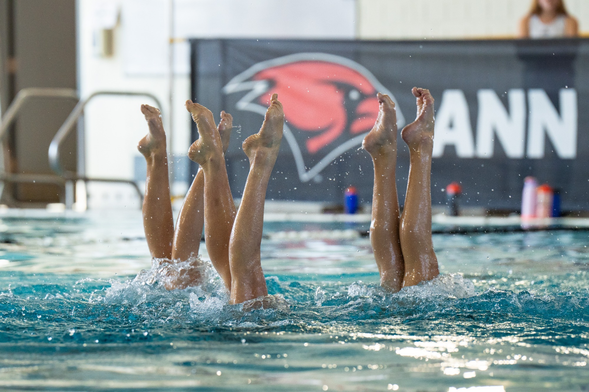 Artistic Swimming competes at home meet