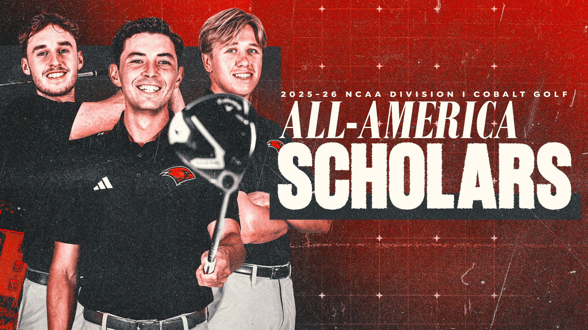Three Cardinals Named NCAA Division I Cobalt Golf All-America Scholars