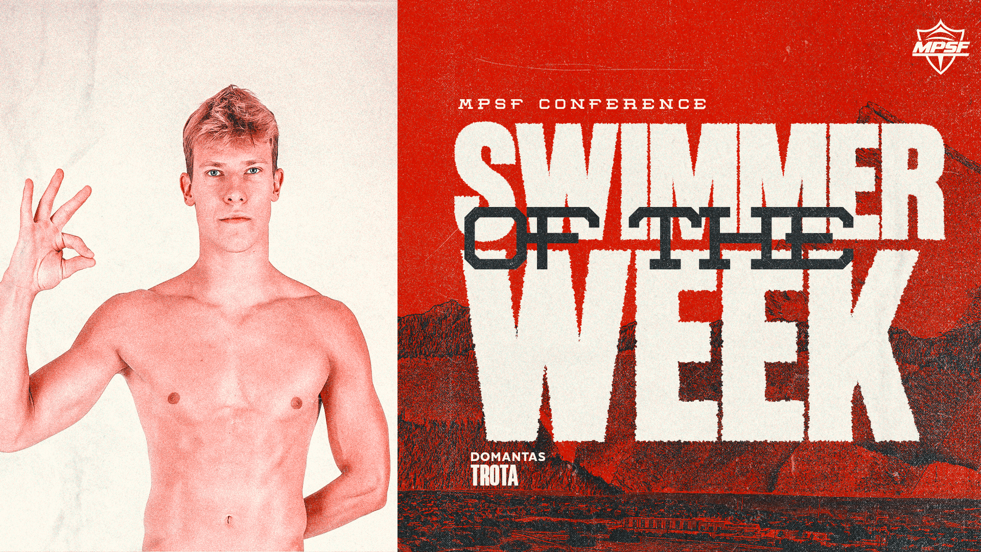 Trota wins MPSF Swimmer of the Week