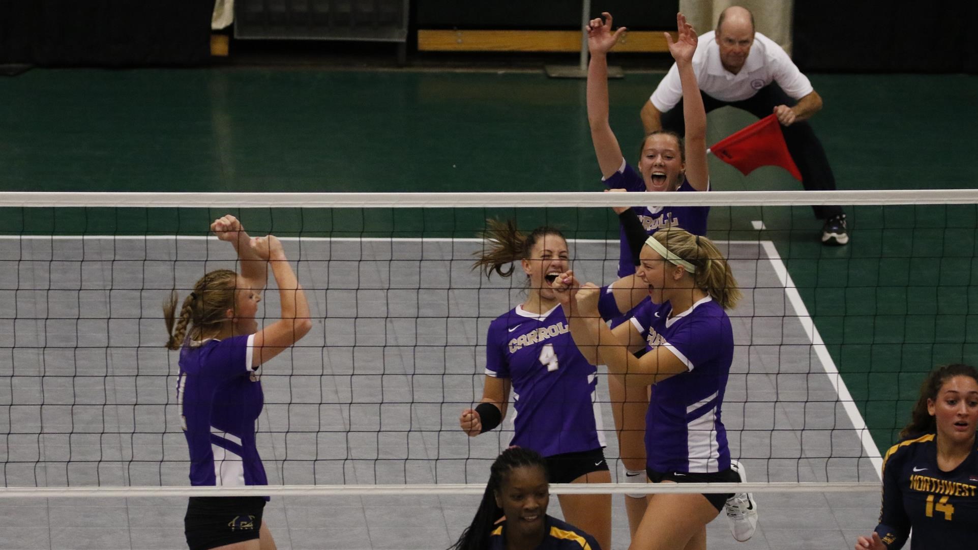 Carroll Volleyball wraps up Big Sky Volleyball Challenge with two wins