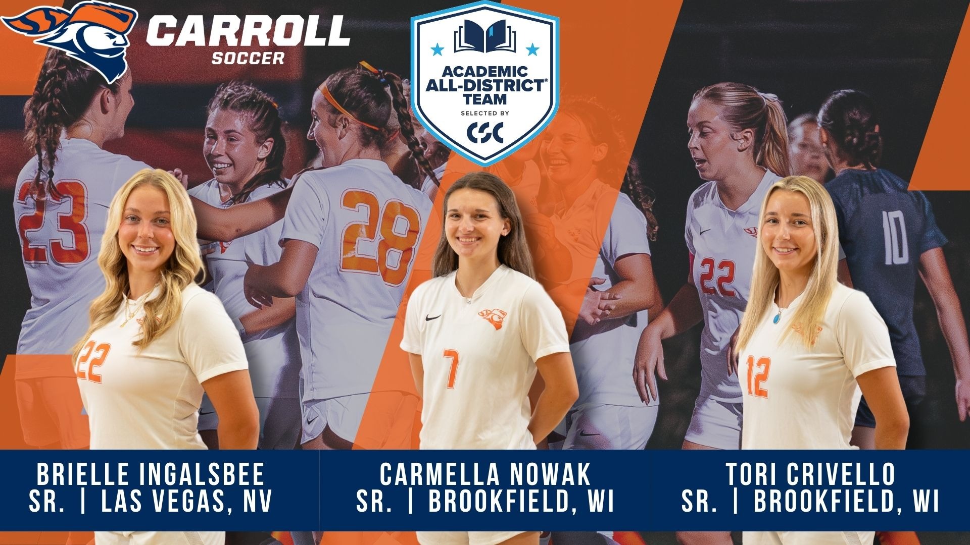 CSC All-District WSoc