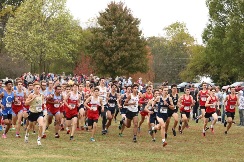 Boys Cross Country Tigers Finish 2nd at COC Meet Carthage High