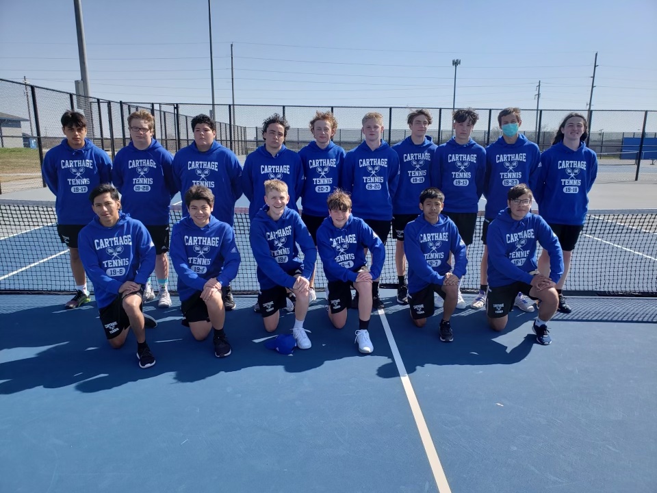 2021 Boys Tennis Team Pic