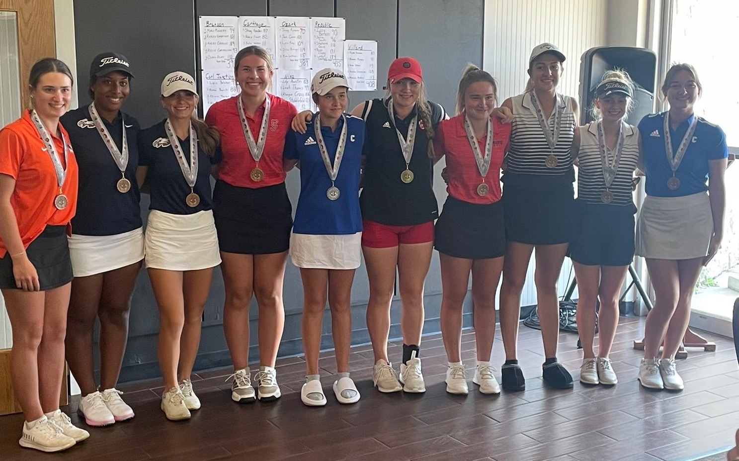 2023 Girls Golf Top 10