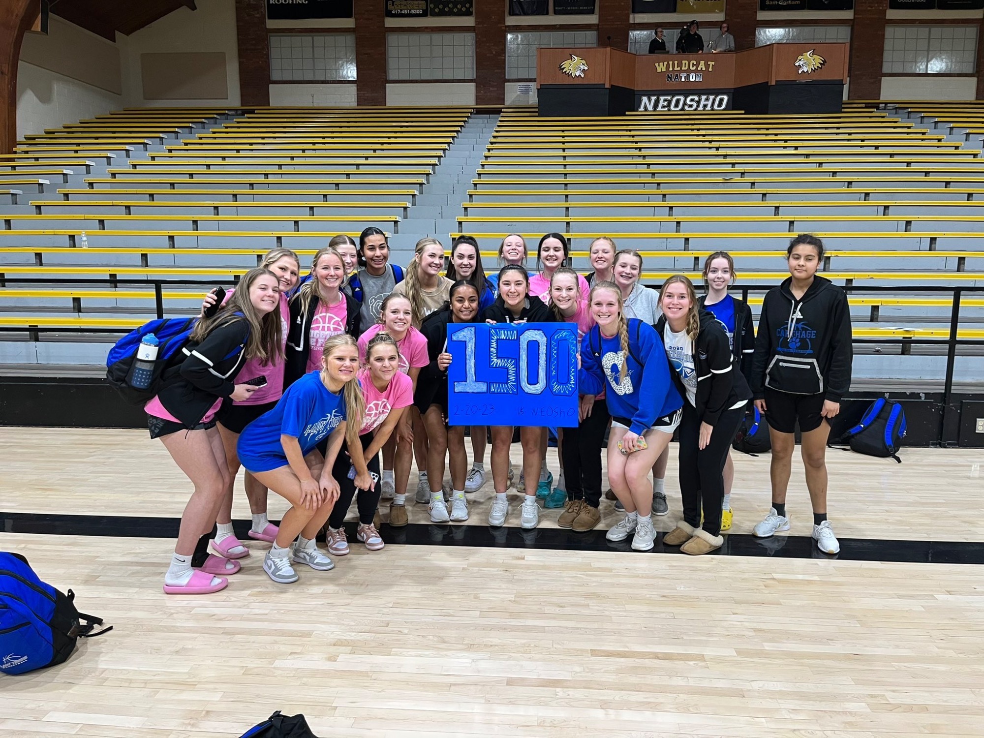 2023 Yates Ties Scoring Record