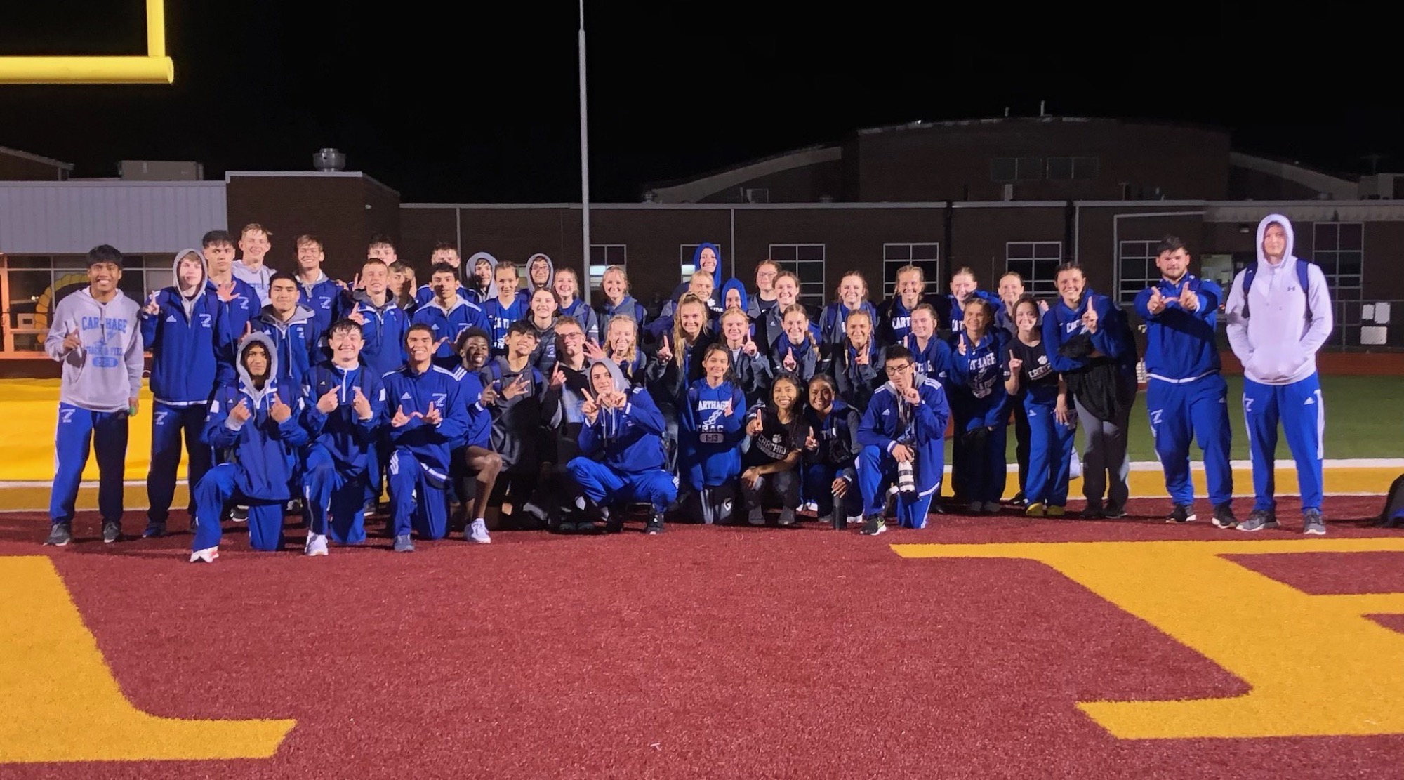Track Carthage Teams Win Girard Meet Carthage High School Athletics