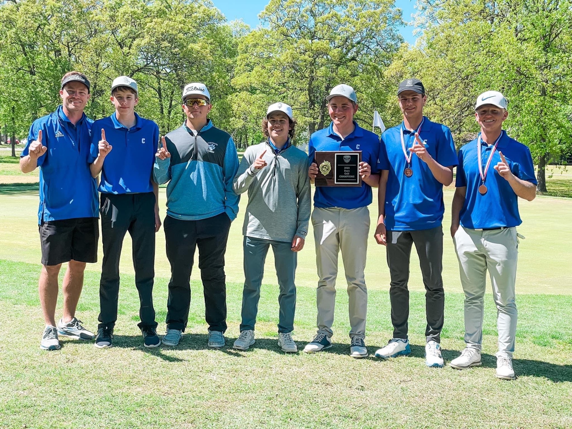 2023 CHS Boys Golf COC Champs