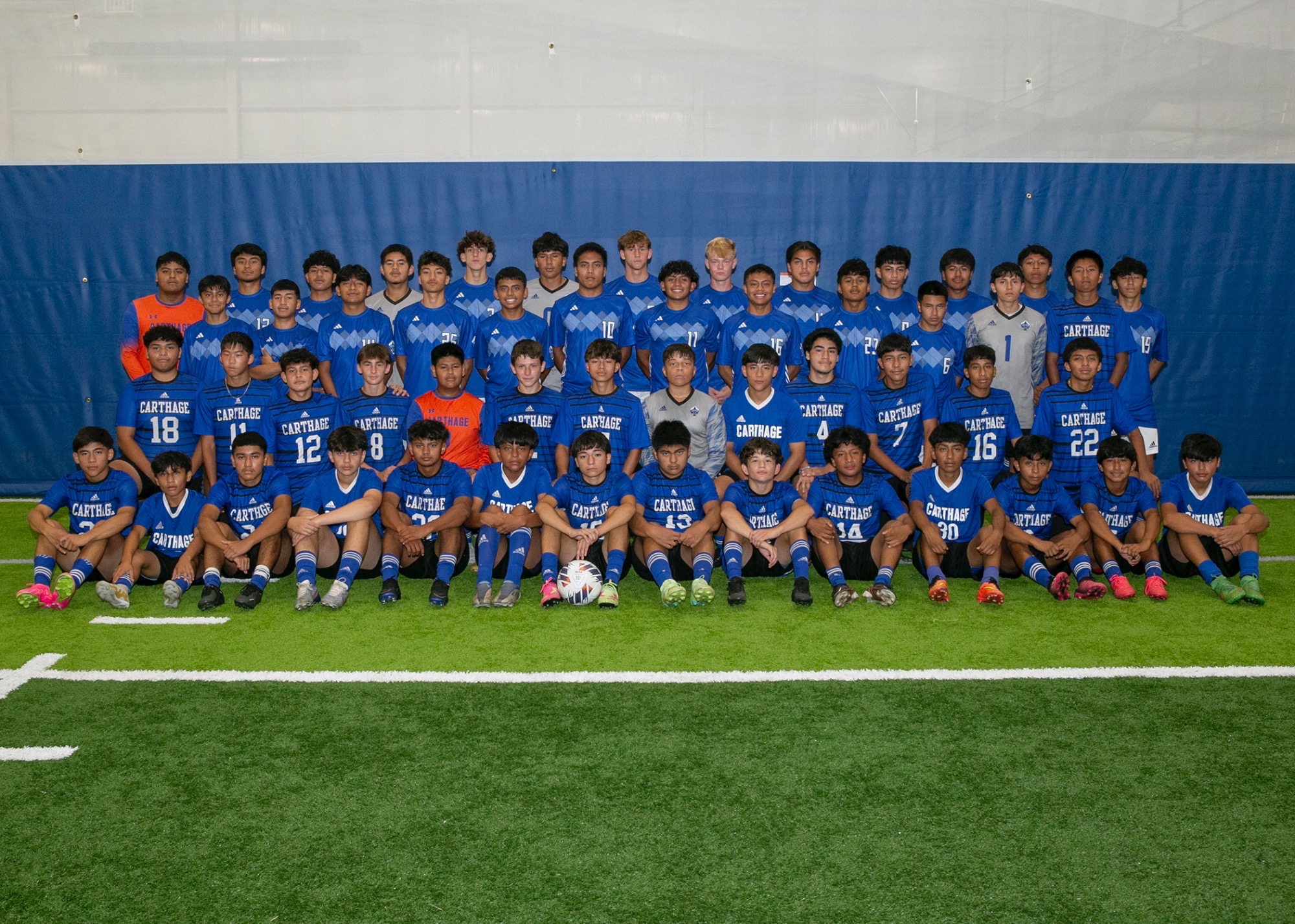 2023 Carthage Boys Soccer Team Pic