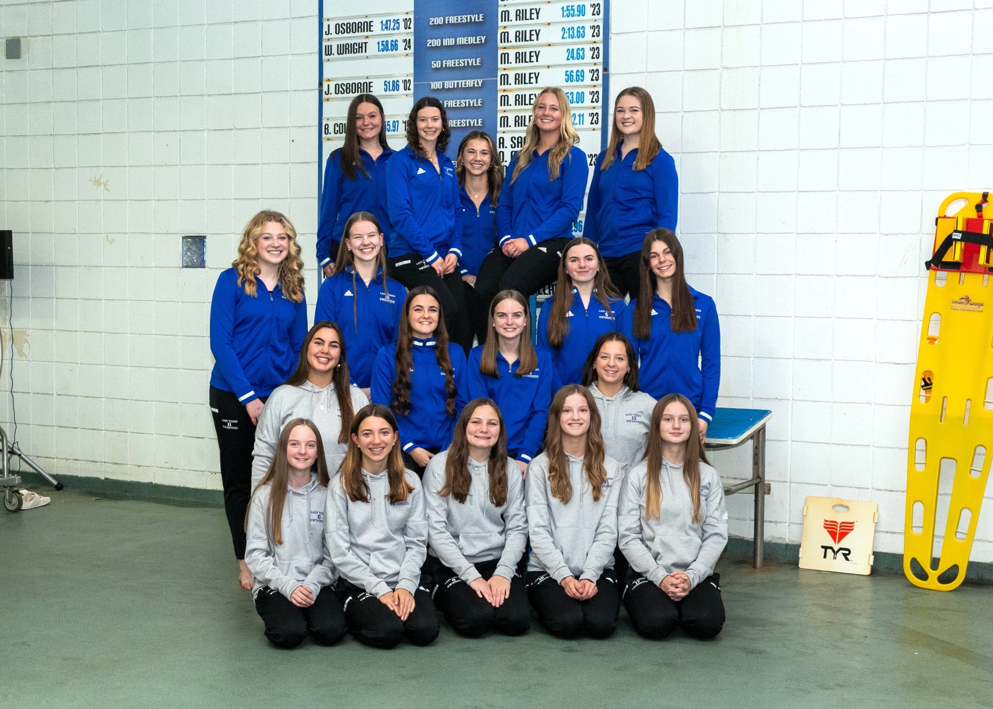 2025-26 Lady Tigers Swim Team