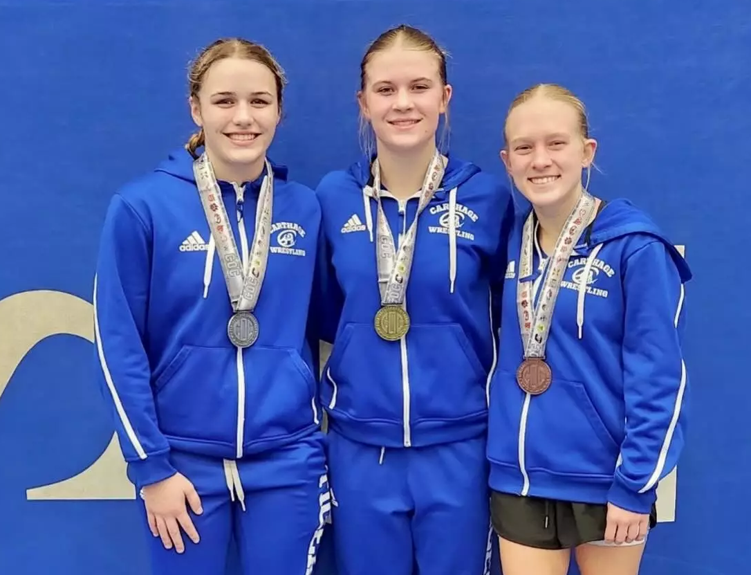 2026 Girls WR COC Medalists