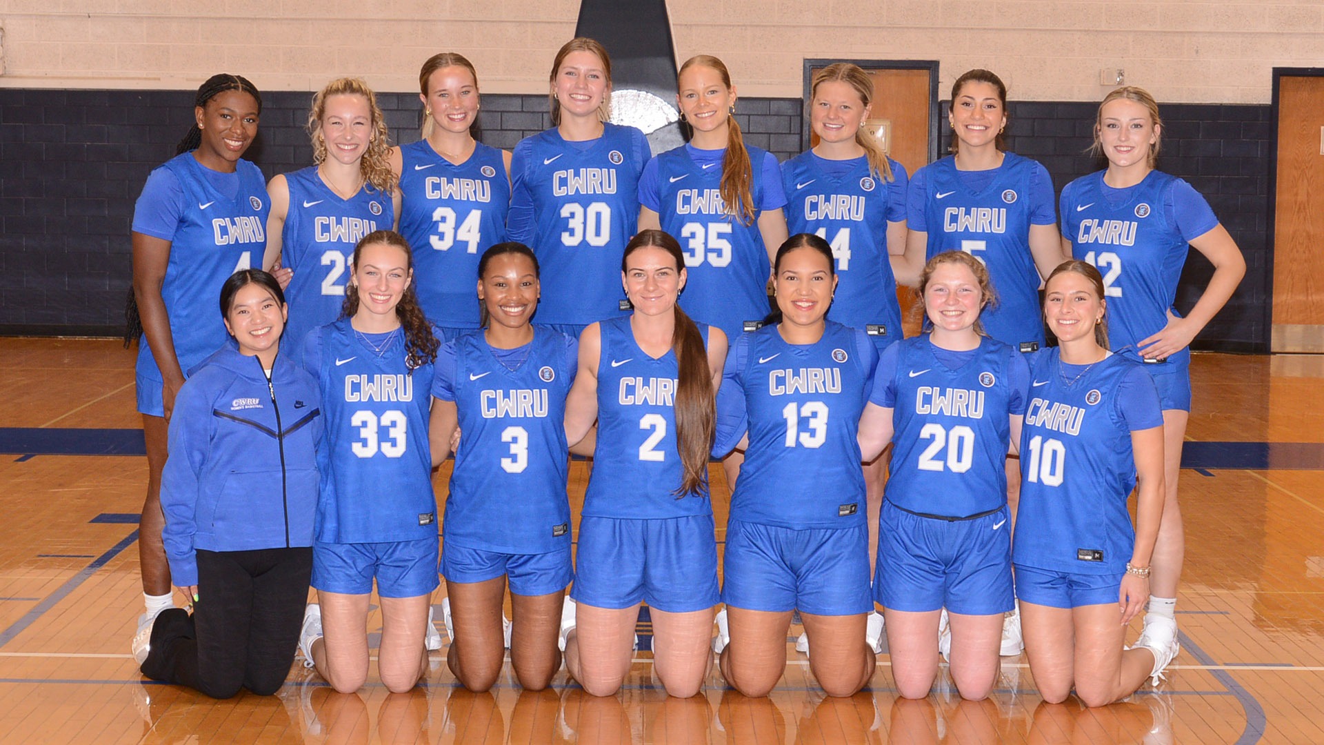 2025-26 CWRU Women's Basketball Team Photo