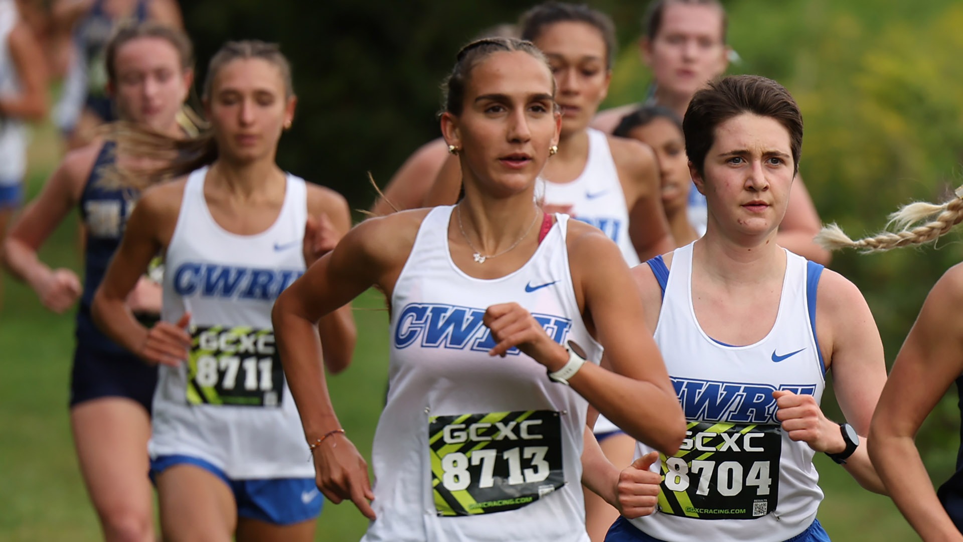 Halina Tompkins and Lauren Iagnemma running