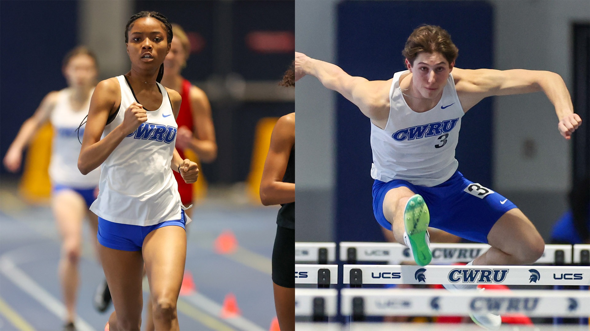 Samaria Benochi (left) and Connor Evans (right)