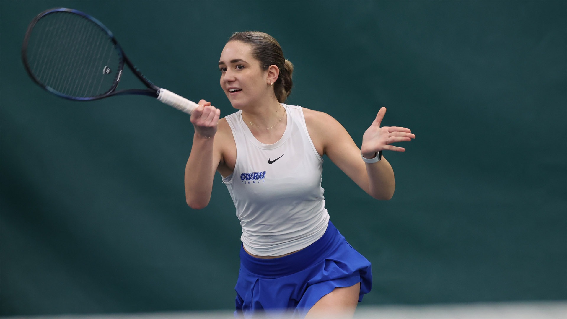 Tara Markovic with a forehand shot