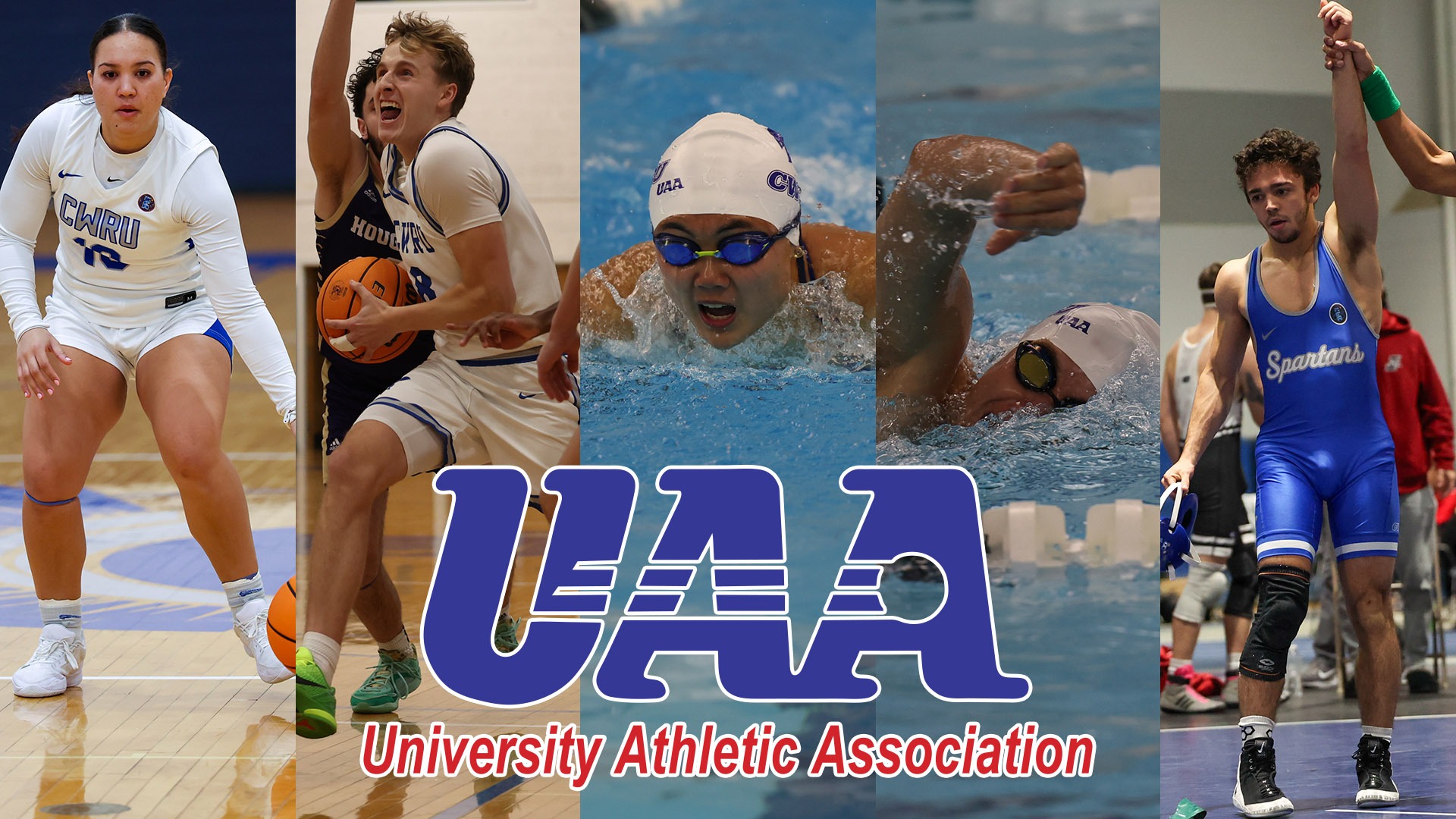 Action photos (from l to r) of Emi Hutter-Demarco, Drey Fox, Sayjel Tan, Adam Khatib, and Alexander Greene Barrios