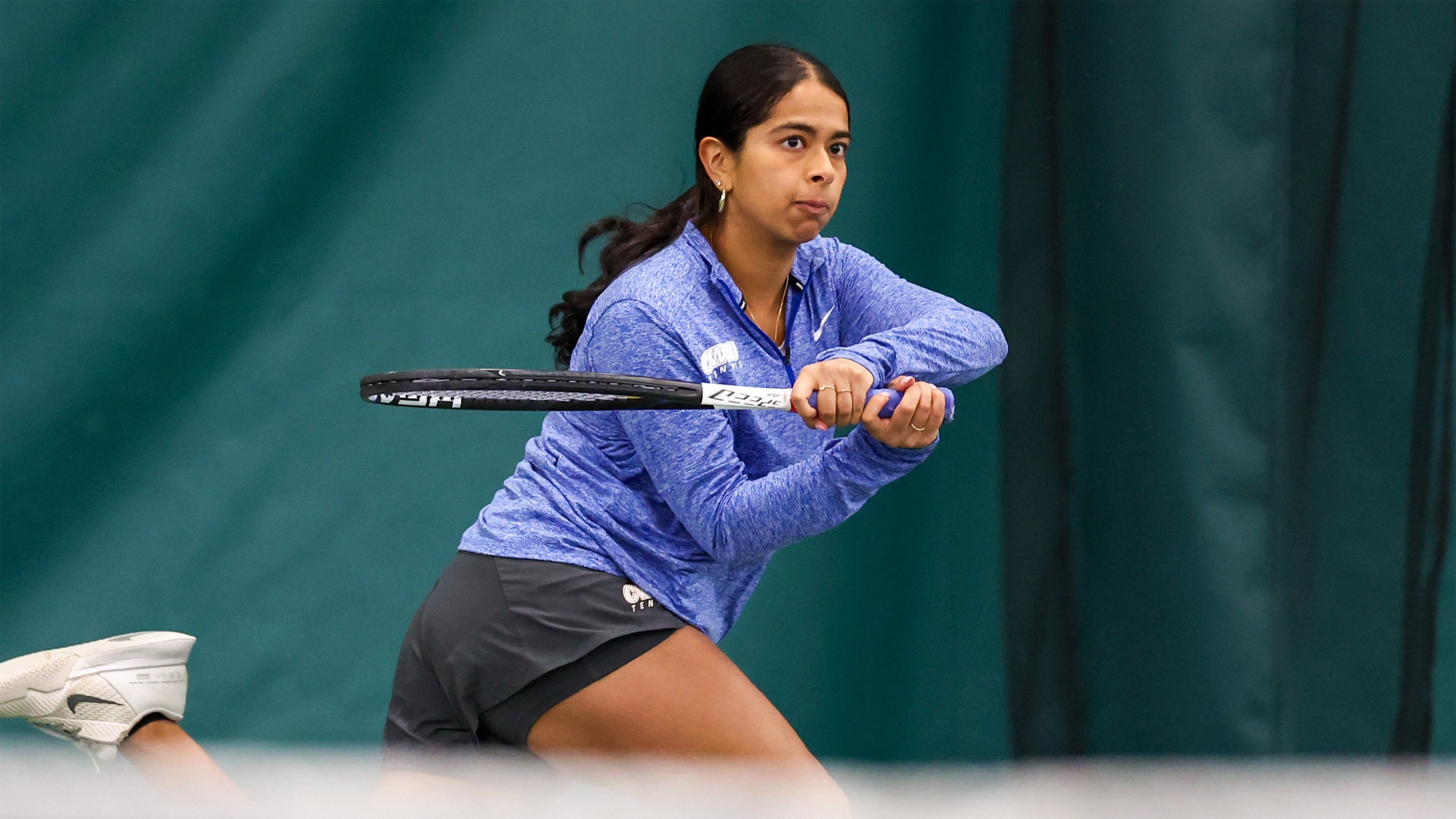 Prachi Shah during the 2024-25 season