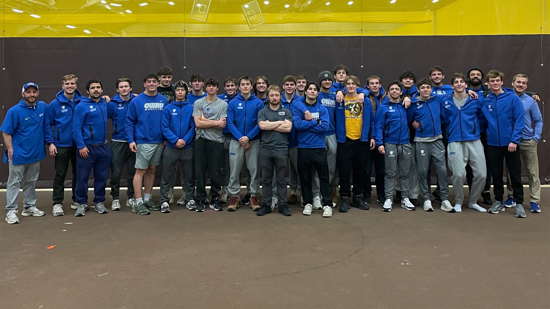 CWRU Wrestling team after winning the 2026 John Summa Invite