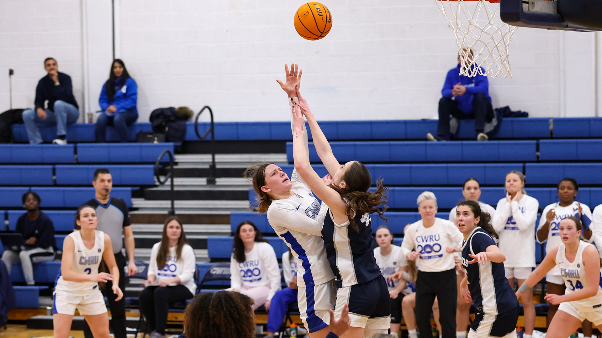 Maura Schorr hits the game-winning shot against Brandeis