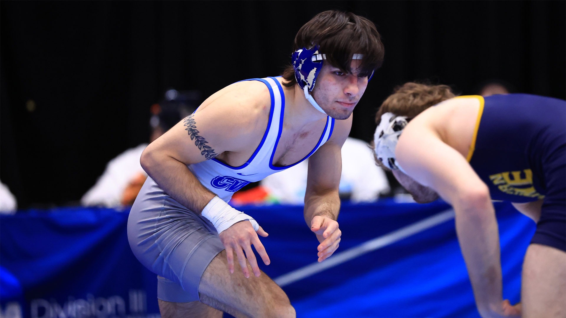 Art Martinez on the second day of the NCAA Championships