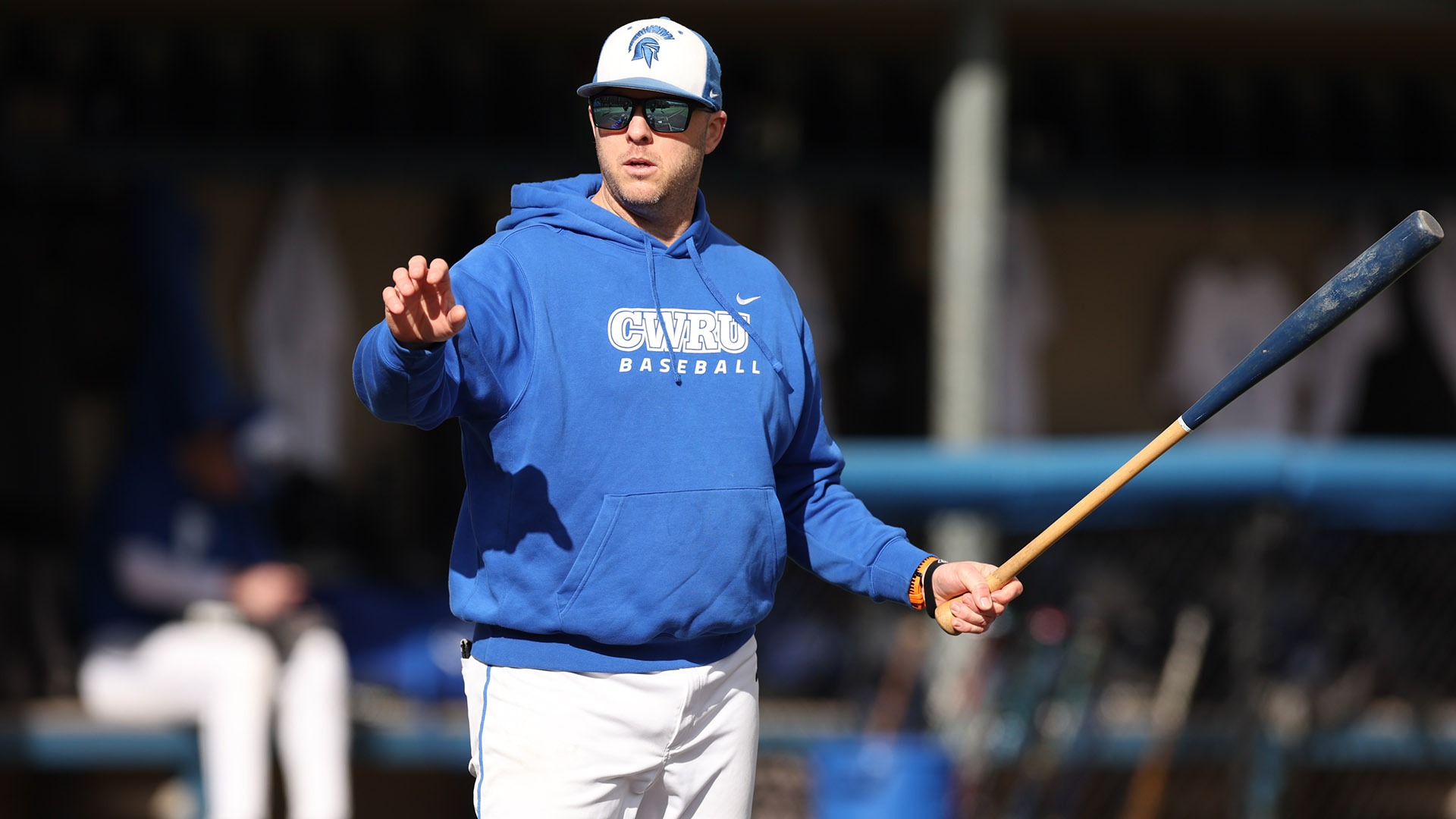 Matt Englander during the team's batting practice