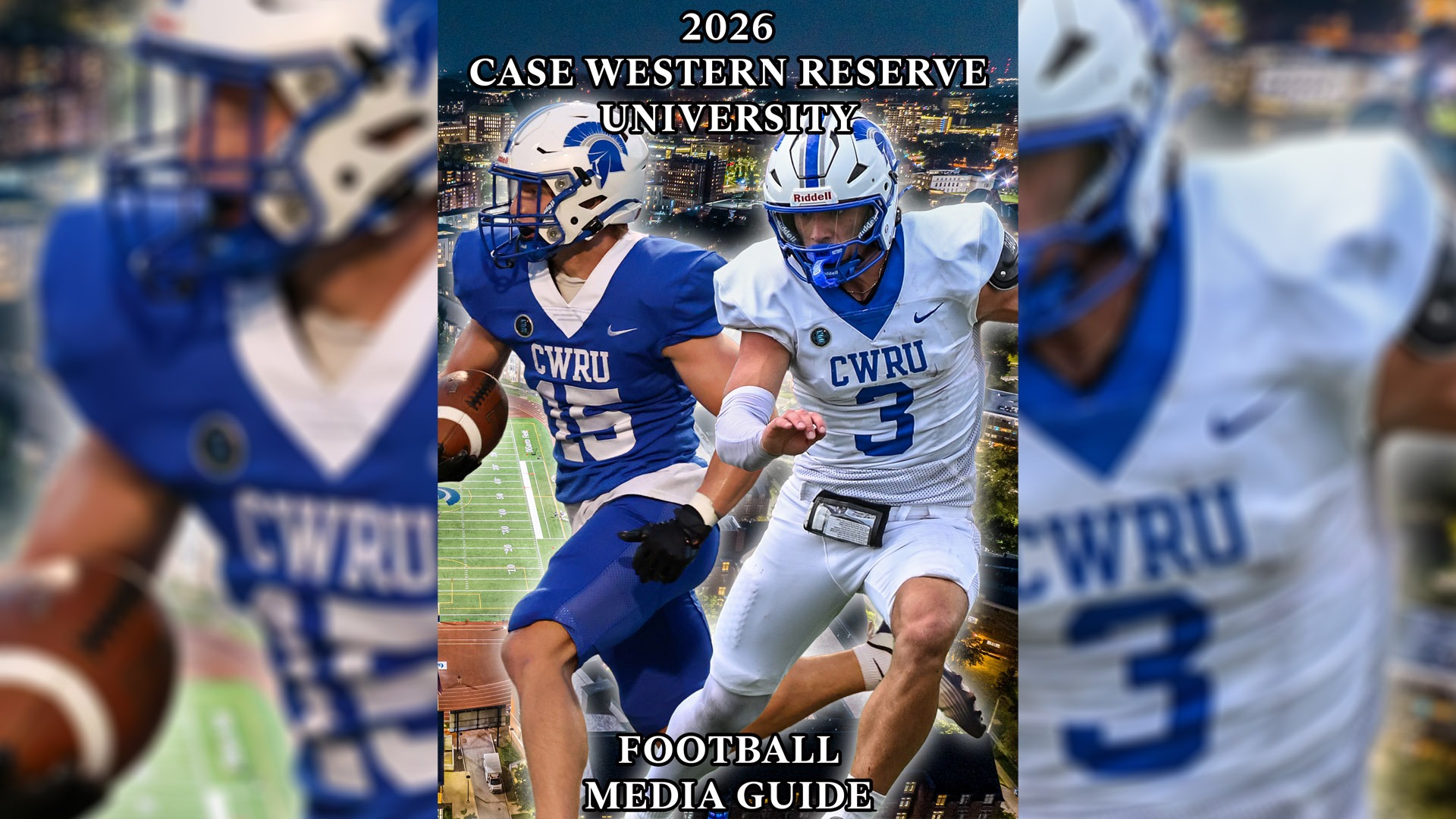 2026 CWRU Football Media Guide Cover