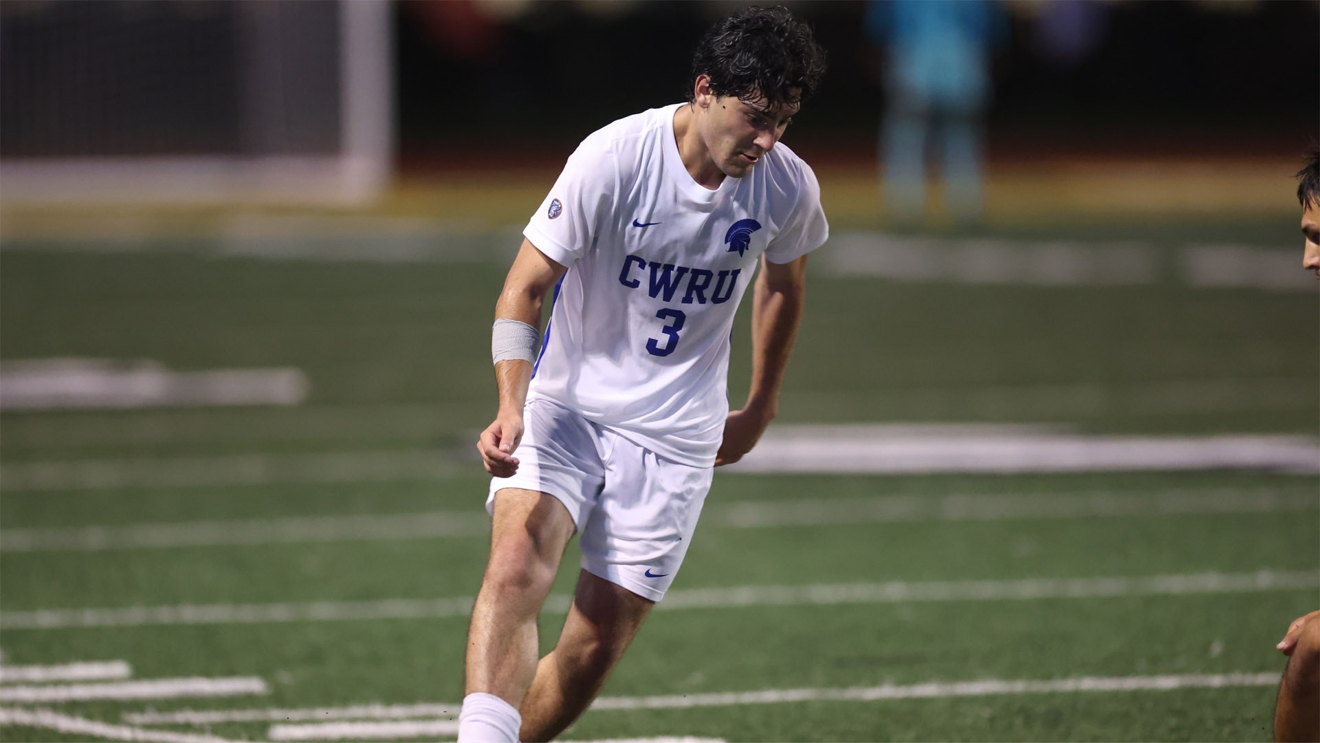 Philip Vlastaris on the ball against OWU